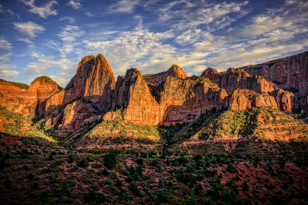 #1503 Rugged Mountains of Zion National Park