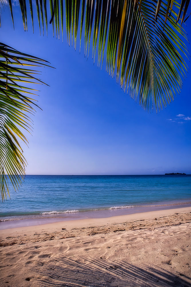 #4260 Seven Mile Beach at Negril, a Popular Resort Area