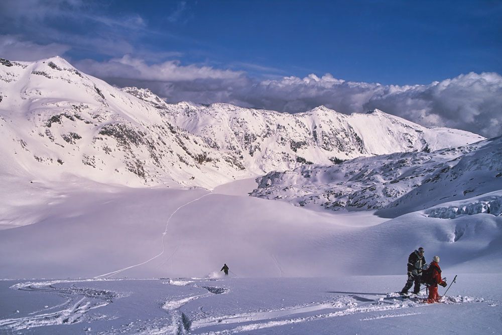 #4172 Heli-Skiing in the Bugaboos in British Columbia