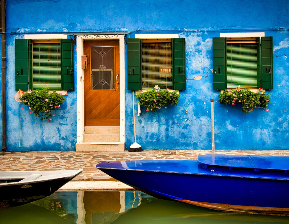 #2202 Colorful House on Burano Island near Venice
