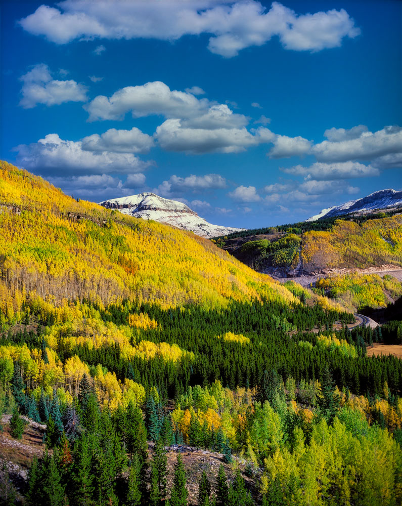 #1407 The San Juan Skyway Scenic Byway, in Southwestern Colorado, in Autumn