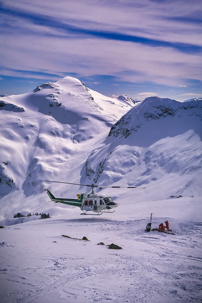 #4170 Heli-Skiing in the Bugaboos in British Columbia