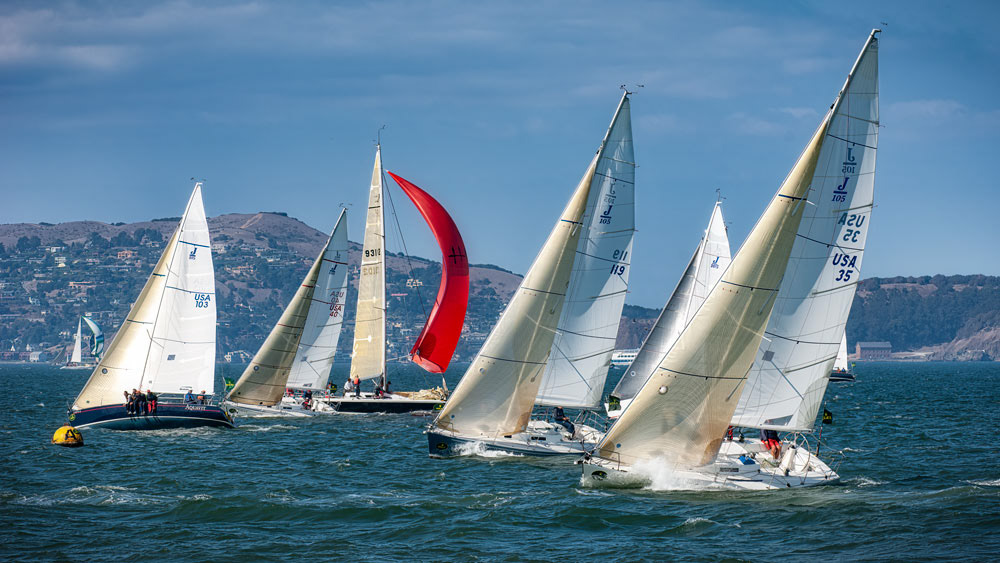 #4636 Yacht Racing on San Francisco Bay