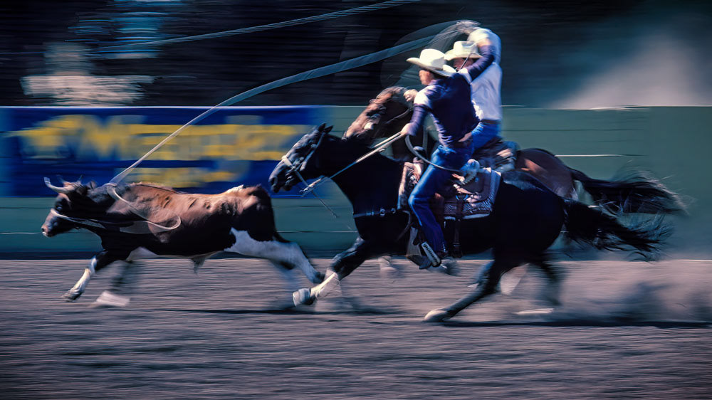 #4384 Team Calf Roping