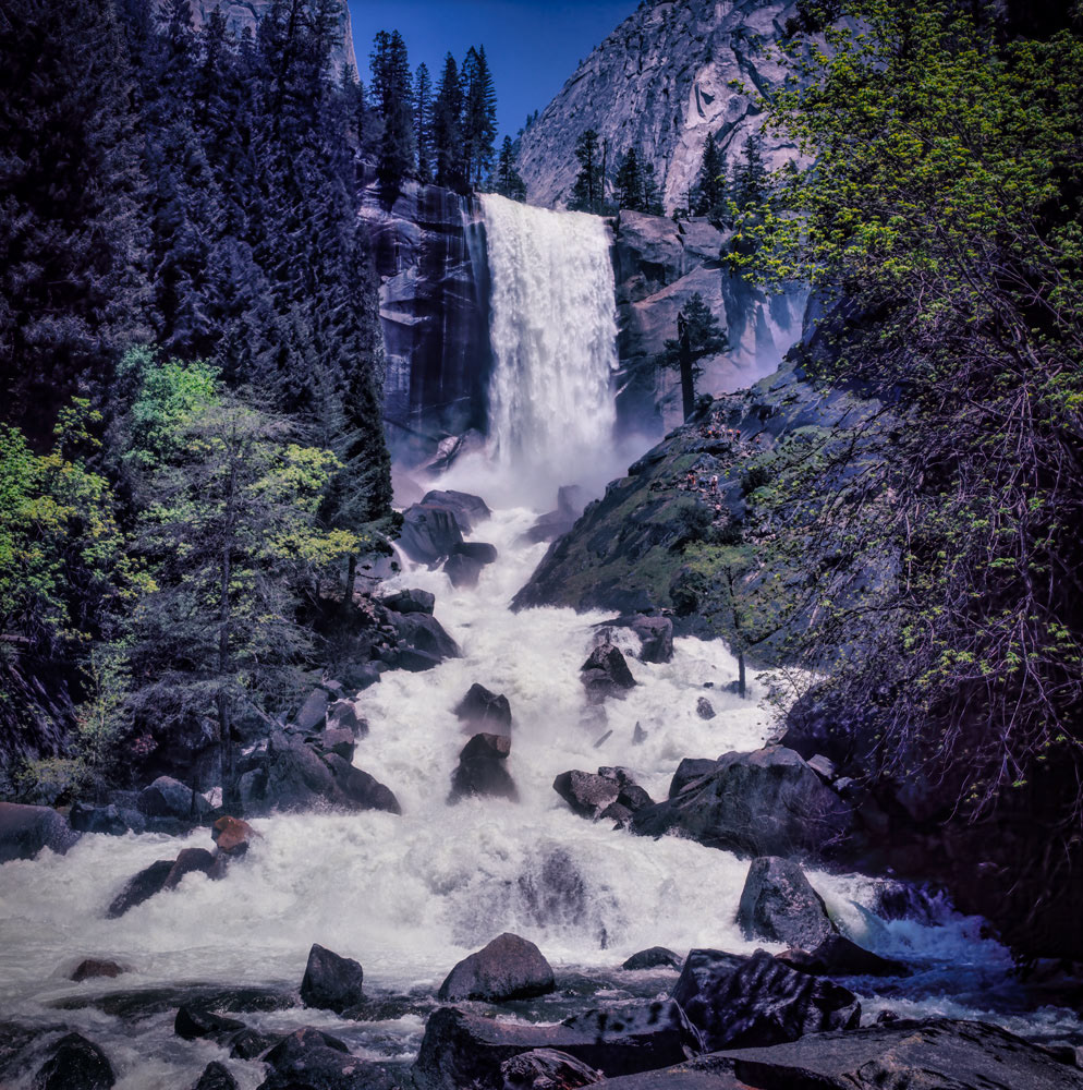#1190 Vernall Falls in Yosemite National Park
