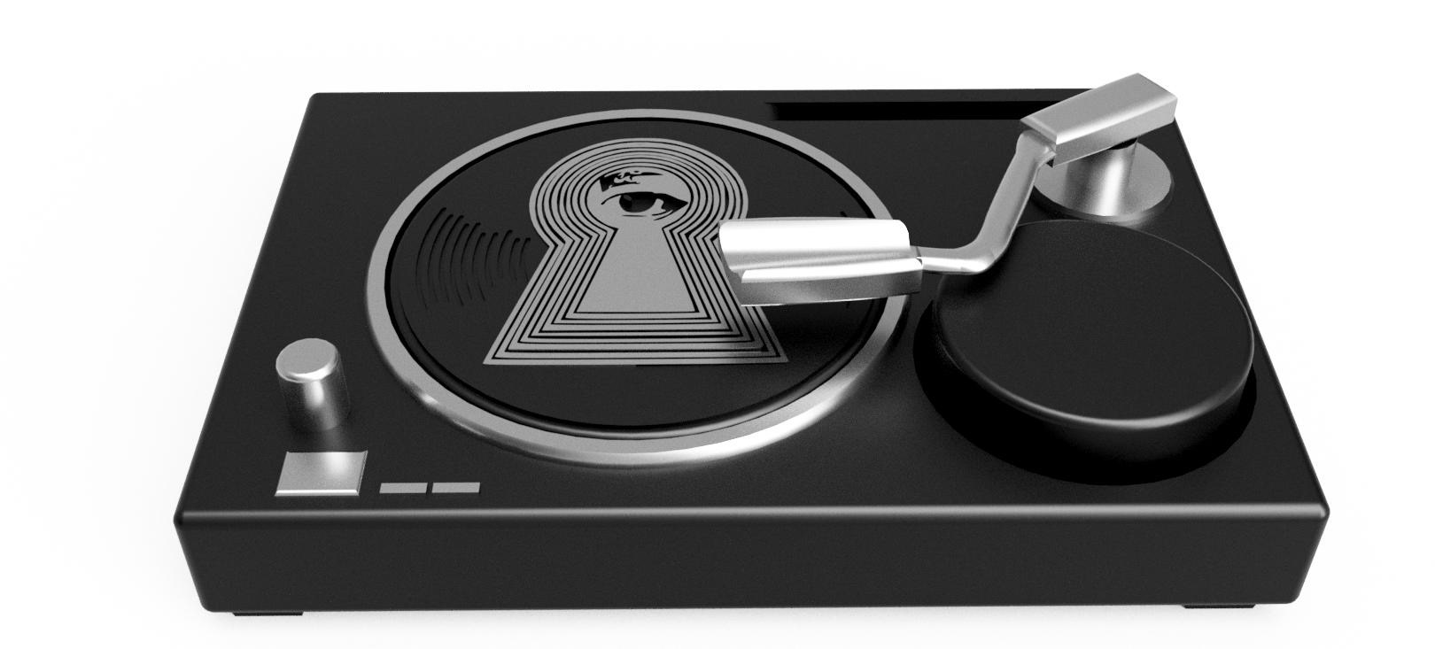 Turntable Ashtray 