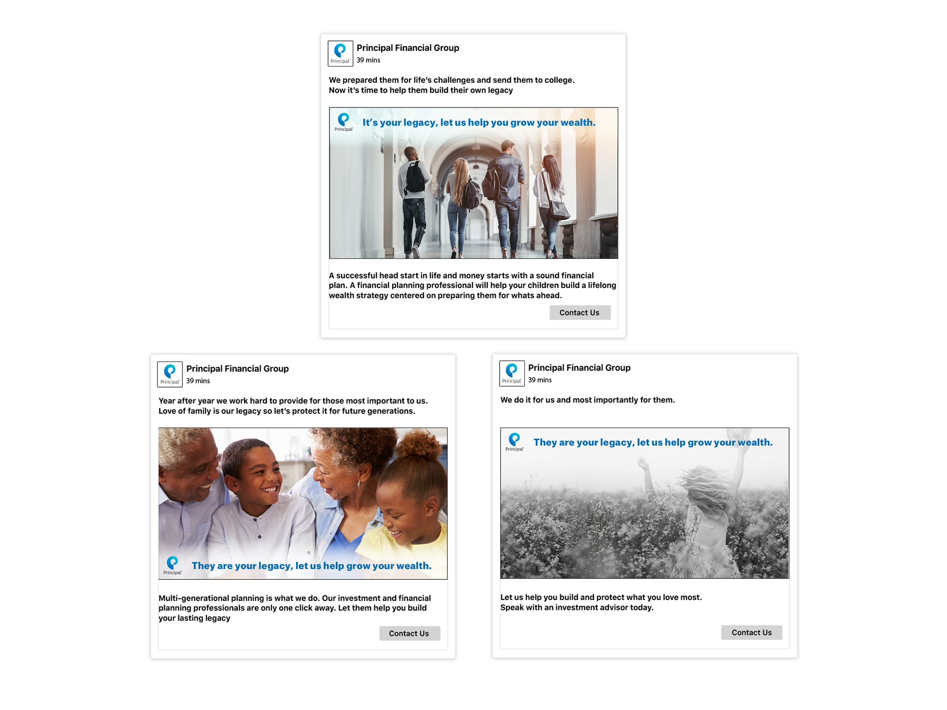 Principal Financial Group: Legacy Campaign