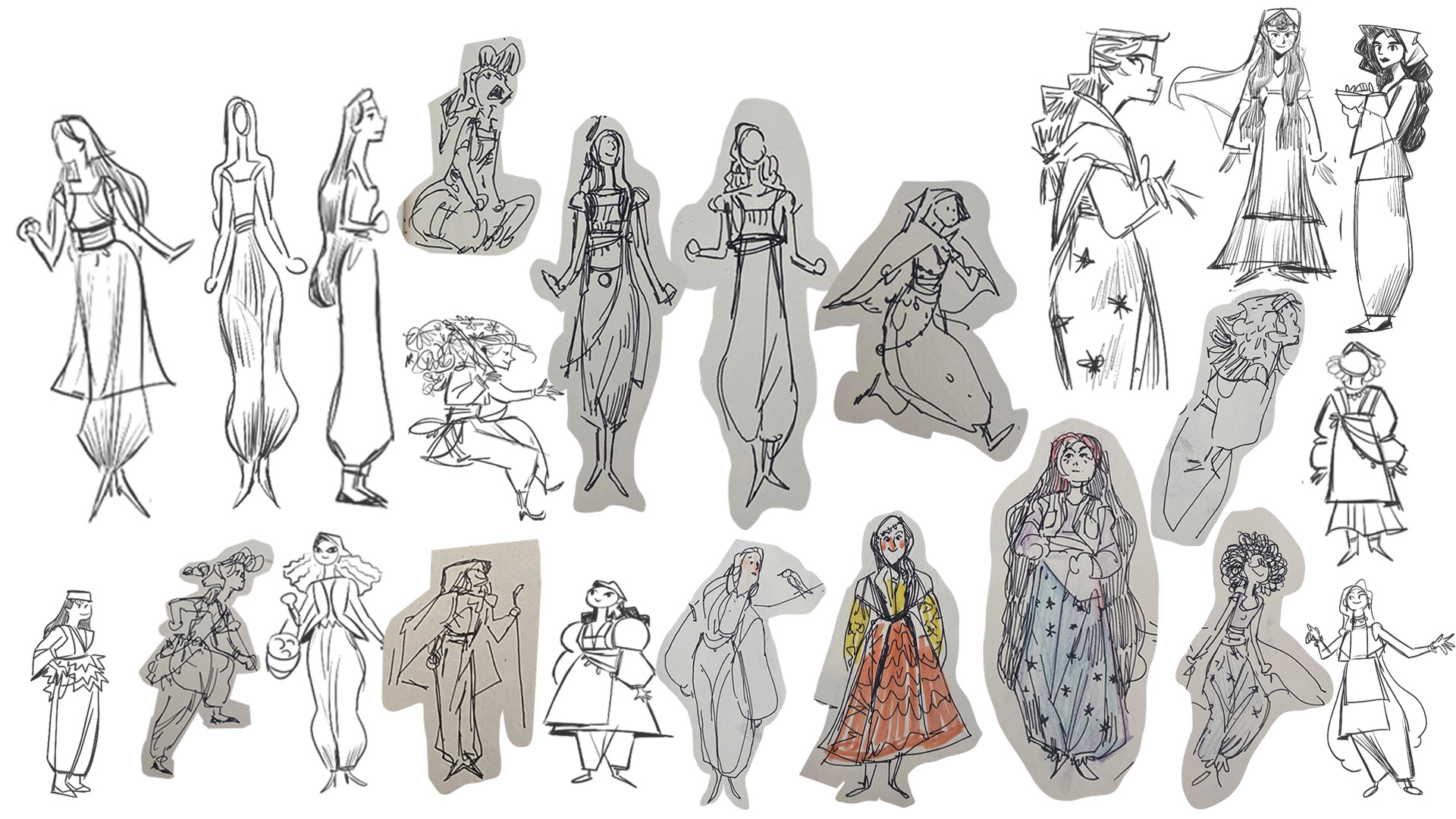 Character iterations