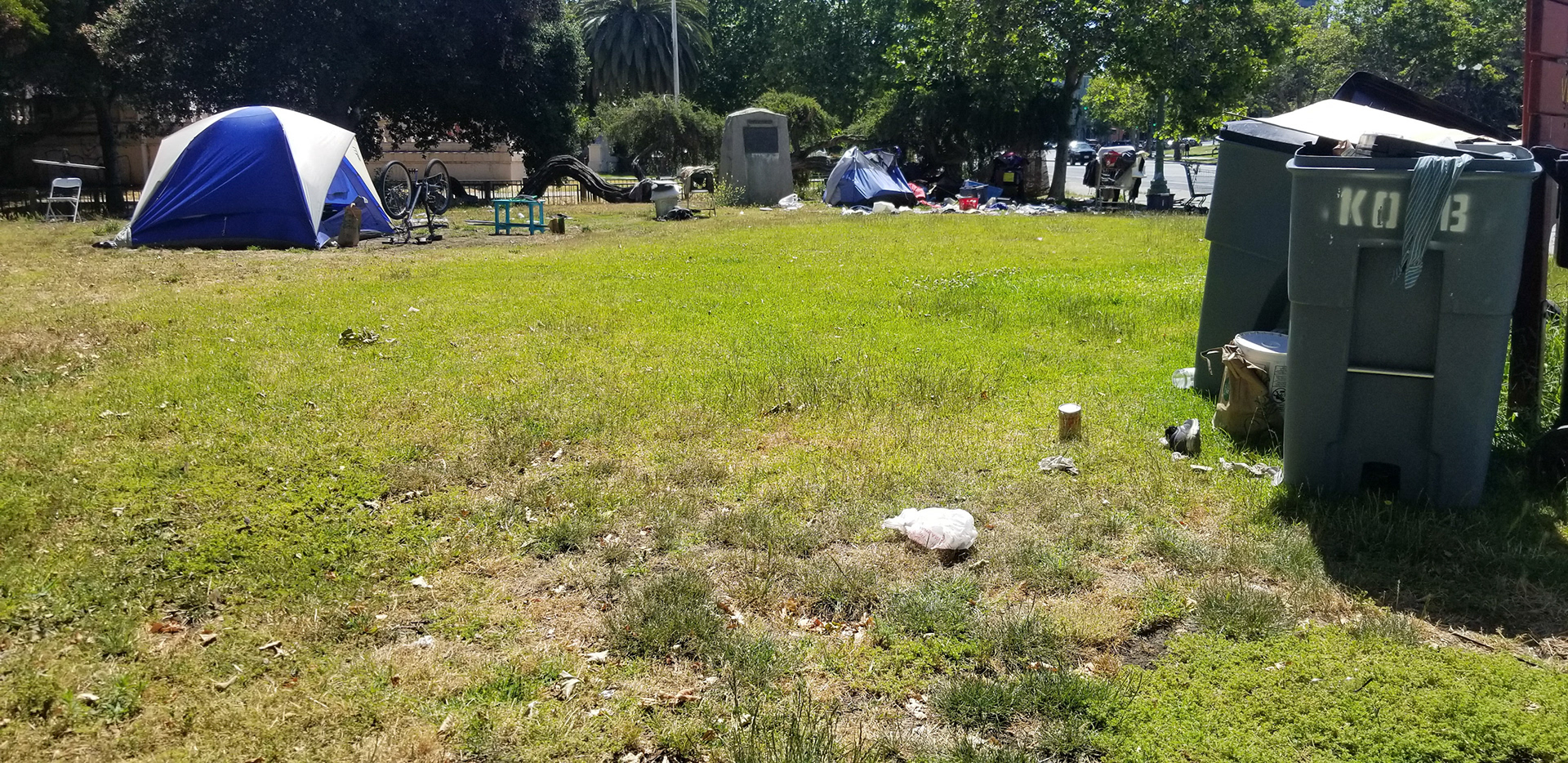 Corner of Harrison St and Grand Ave