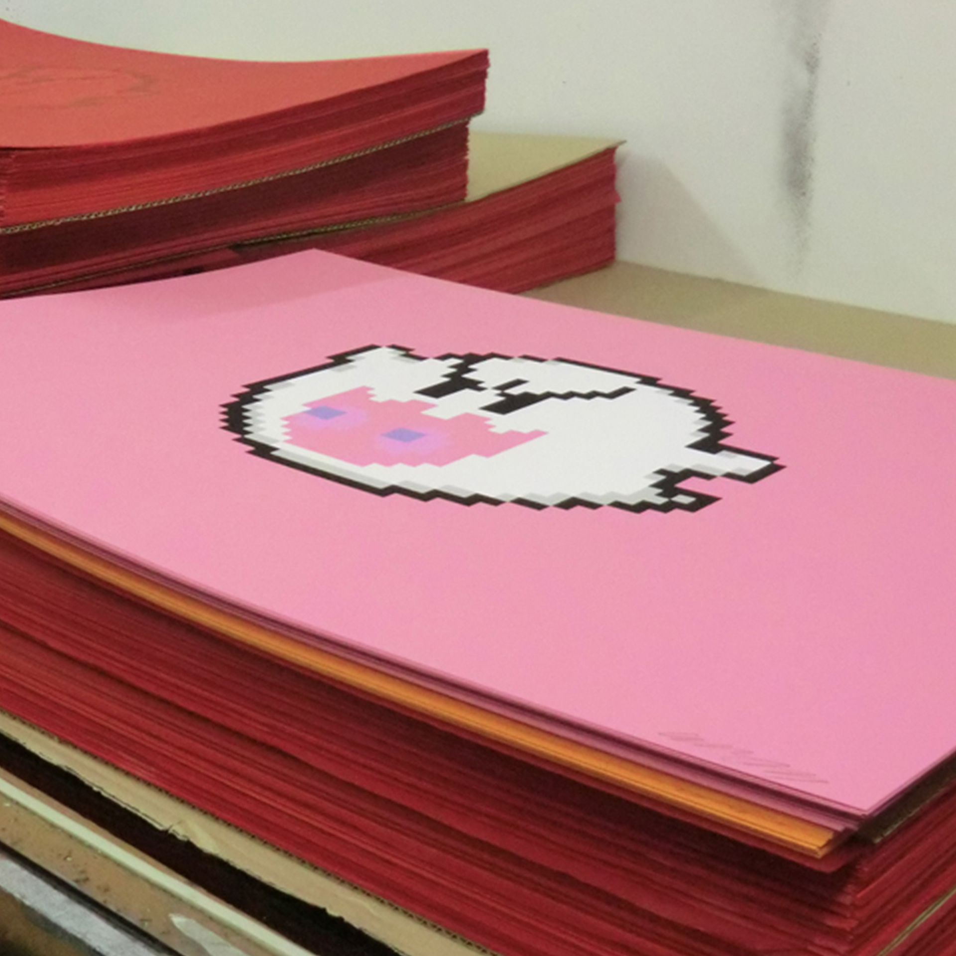 Olly Moss - 'Double Ghost' edition of 825 - artworked/printed/stamped/packed/sent out