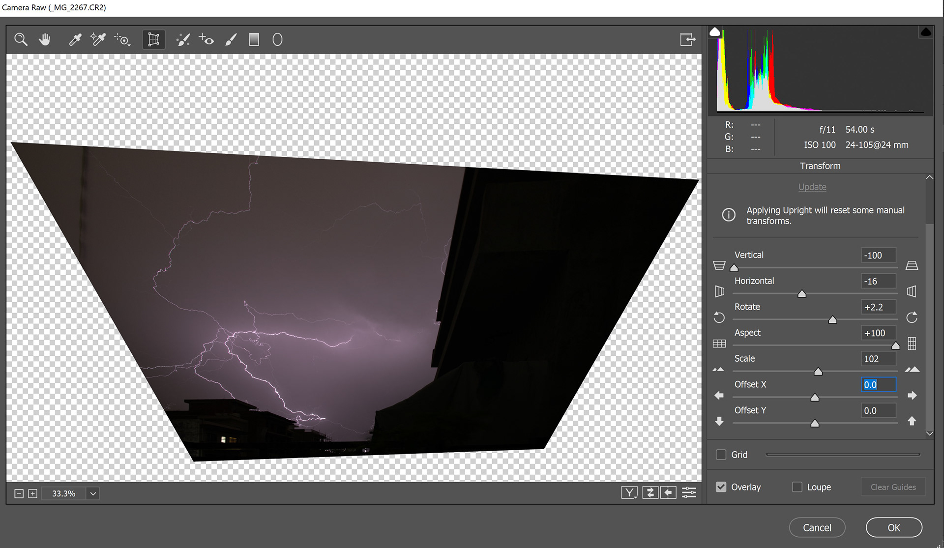 1. Fixing the perspective