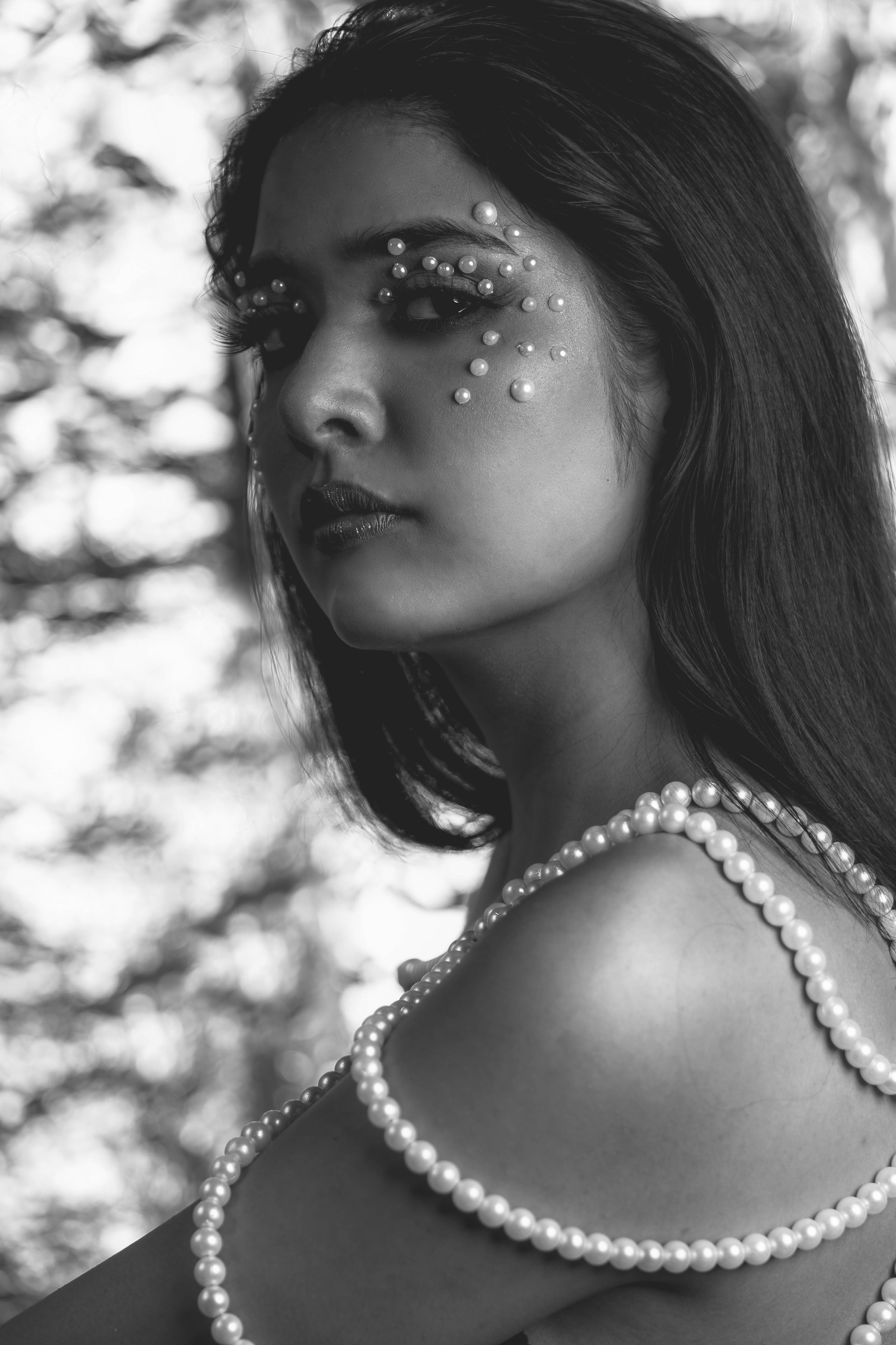 Bold profile shot - black&white
