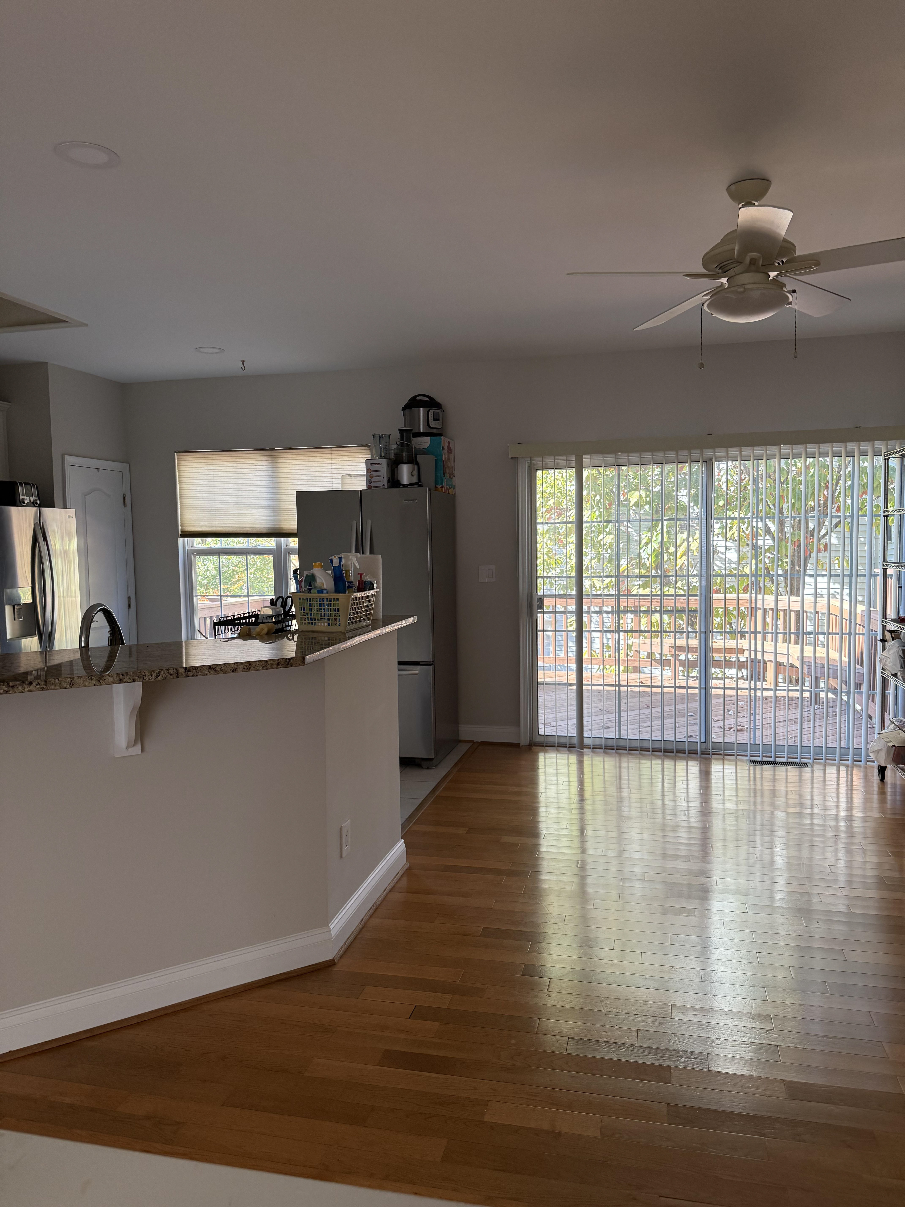 Shared Living Space Dining Area