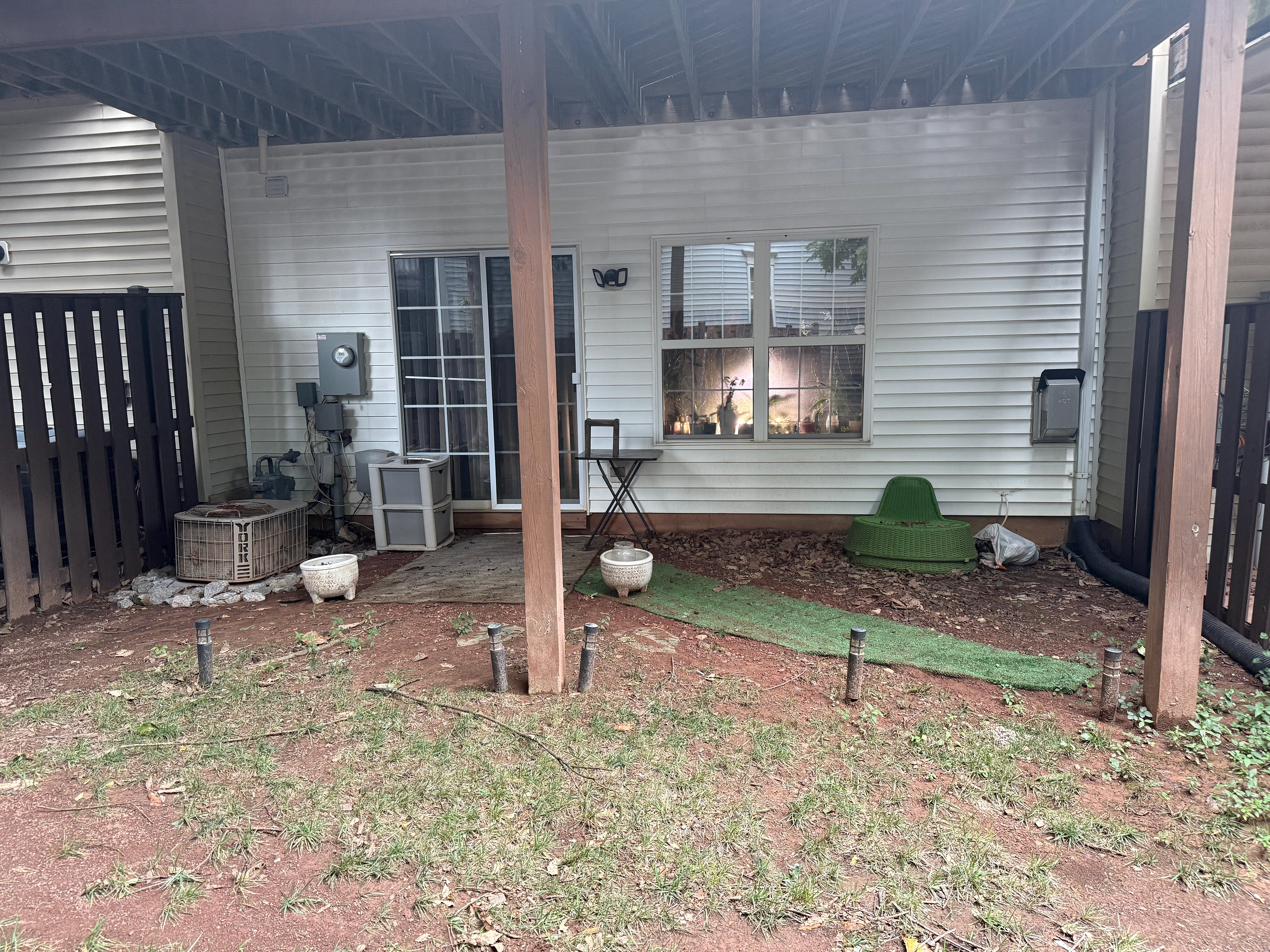 Back Yard Basement Exit