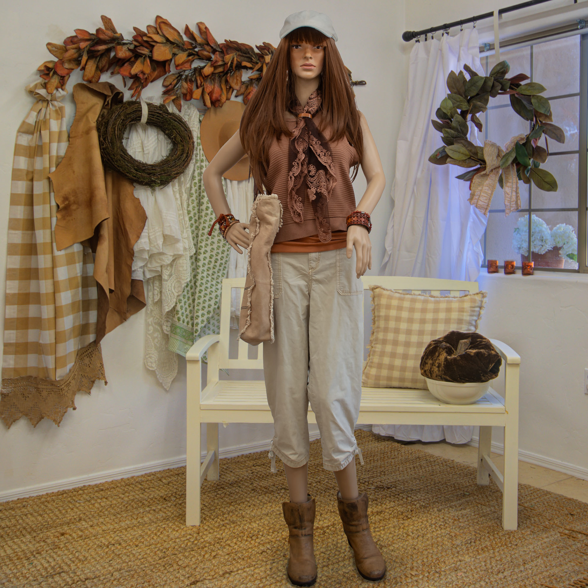 Brixton Brown Top