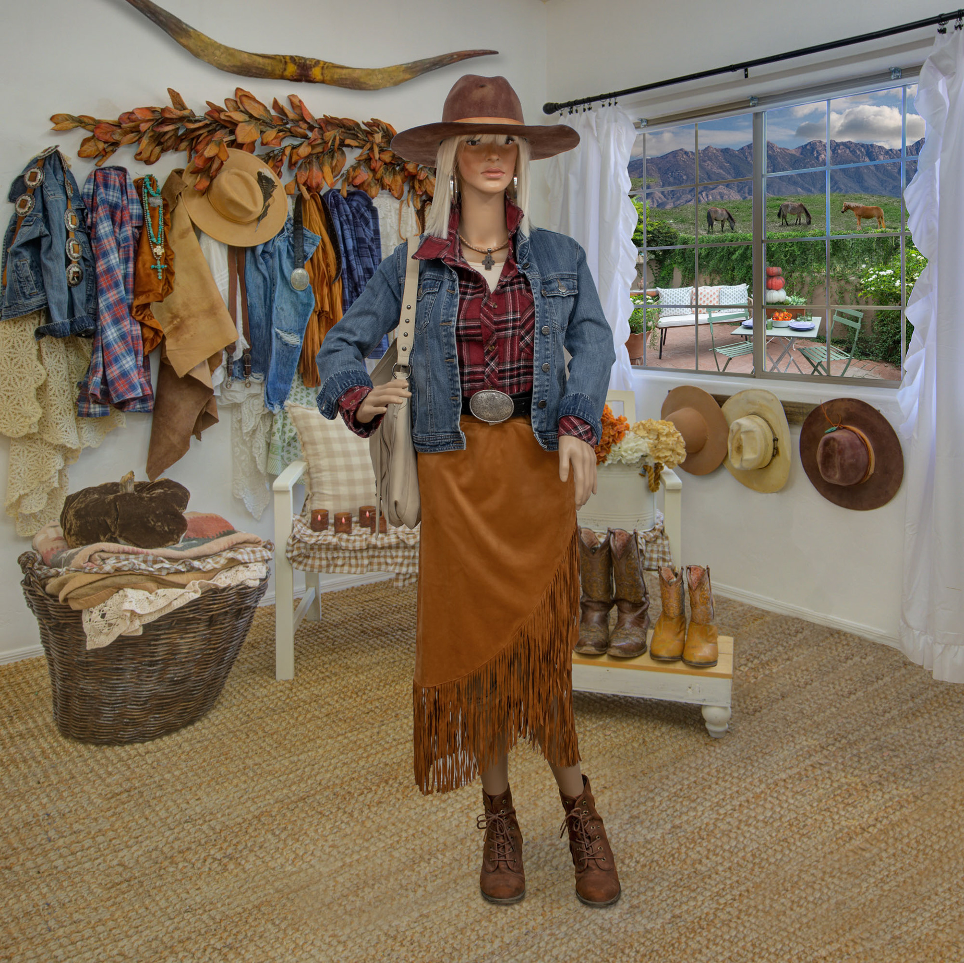 American West Skirt