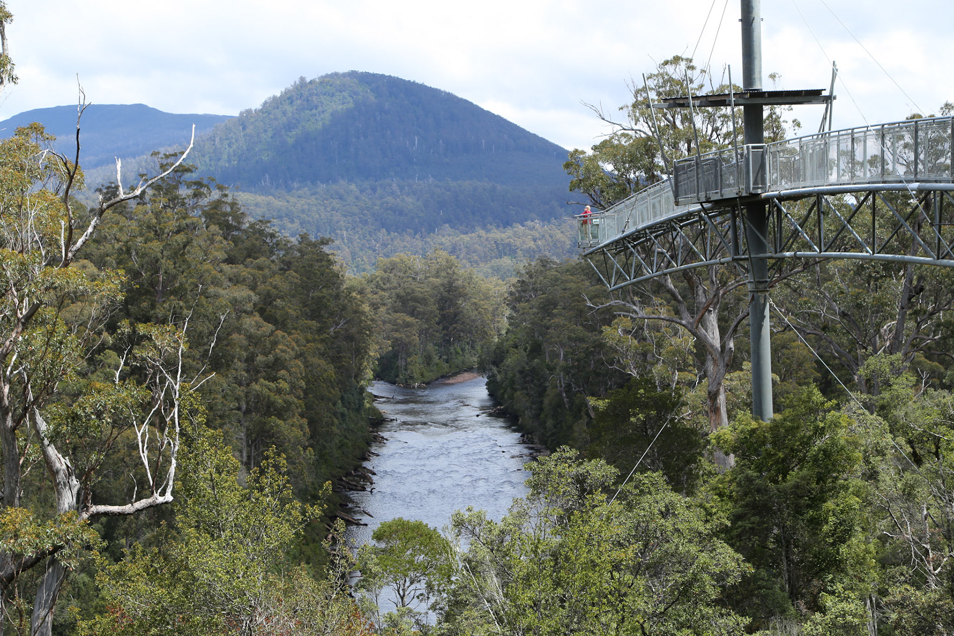 Tahune Air Walk, Huon River