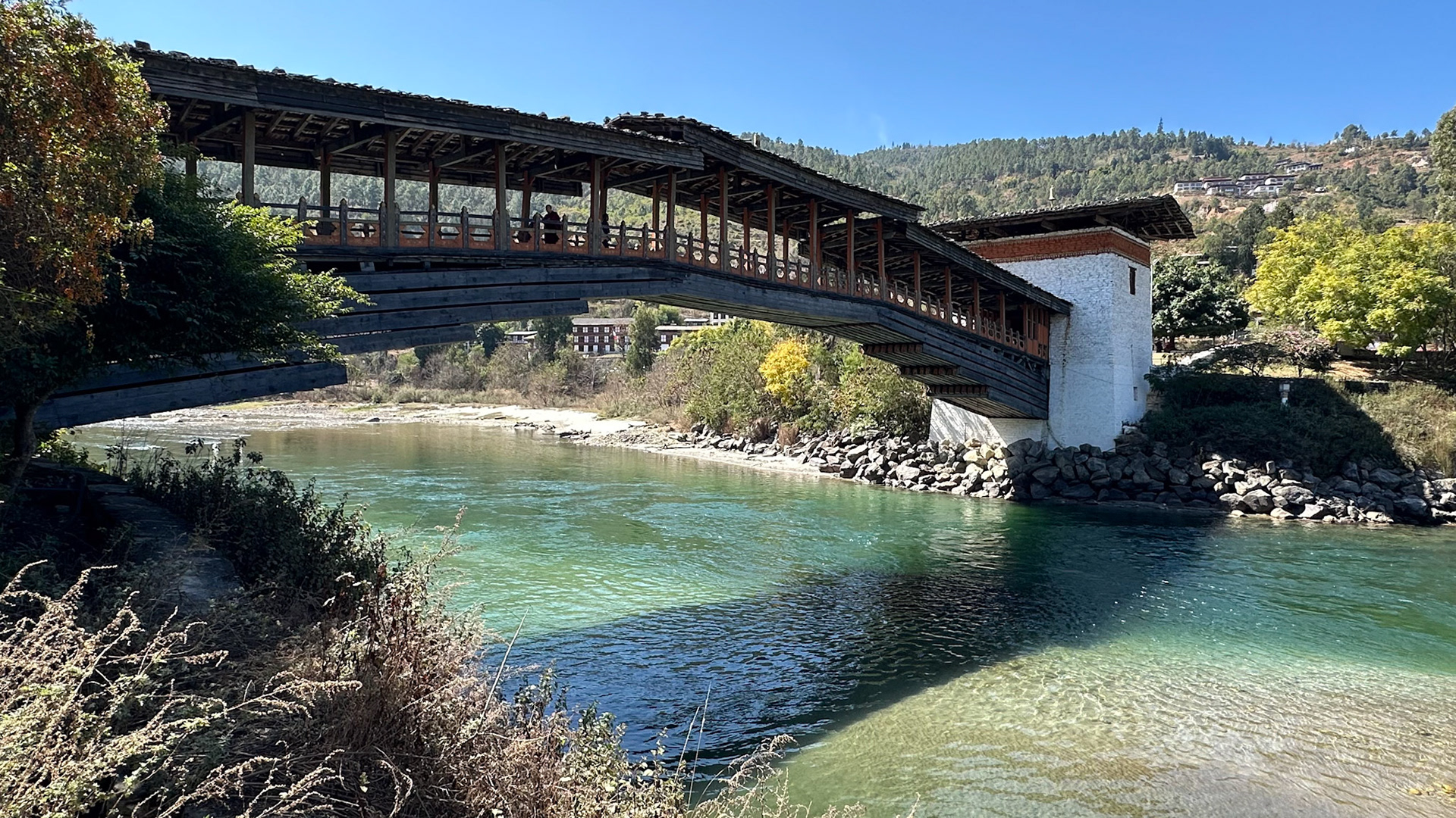 Punakha Bridge, Bhutan