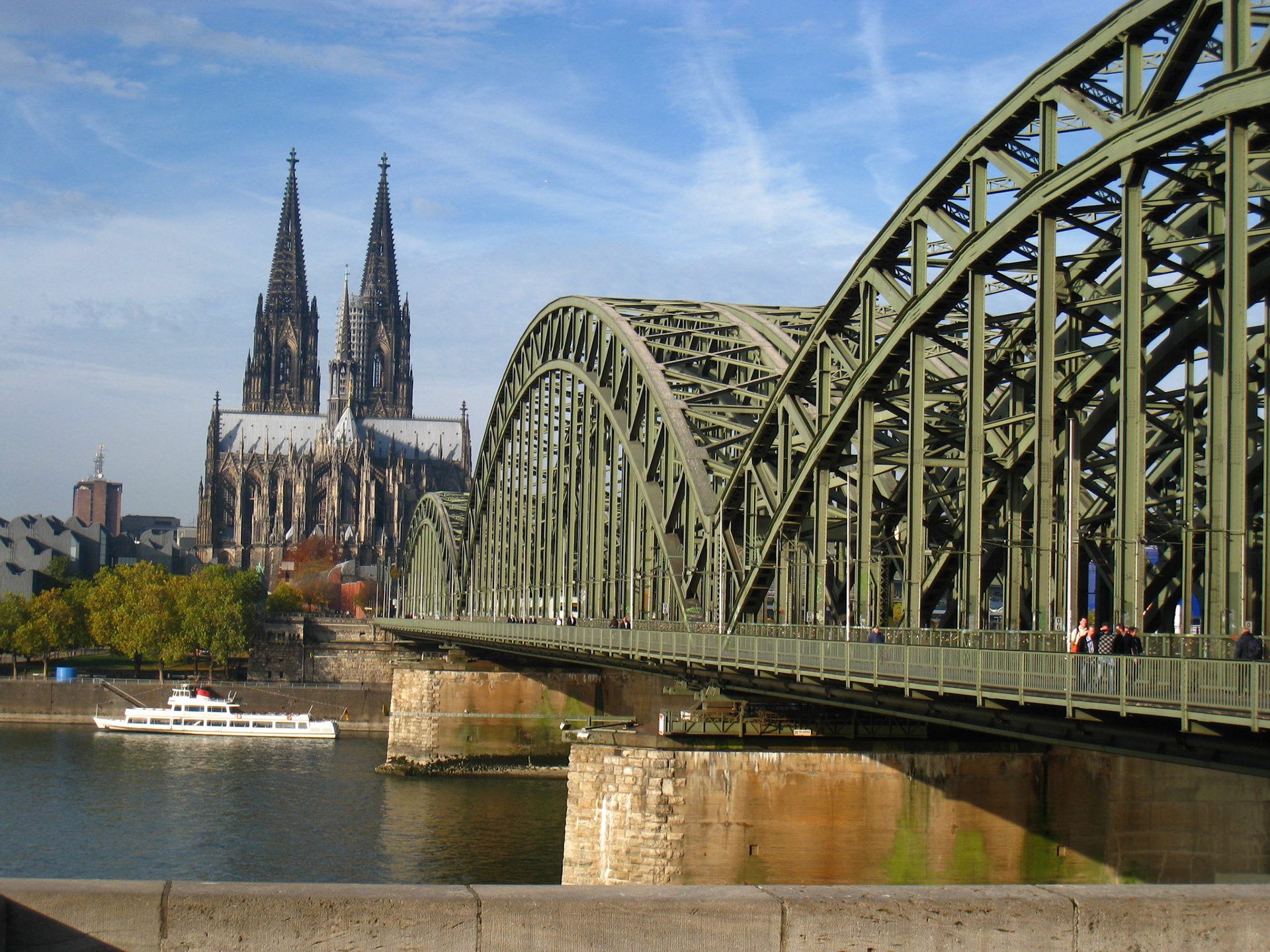 Hohenzollernbrücke Köln (2009)