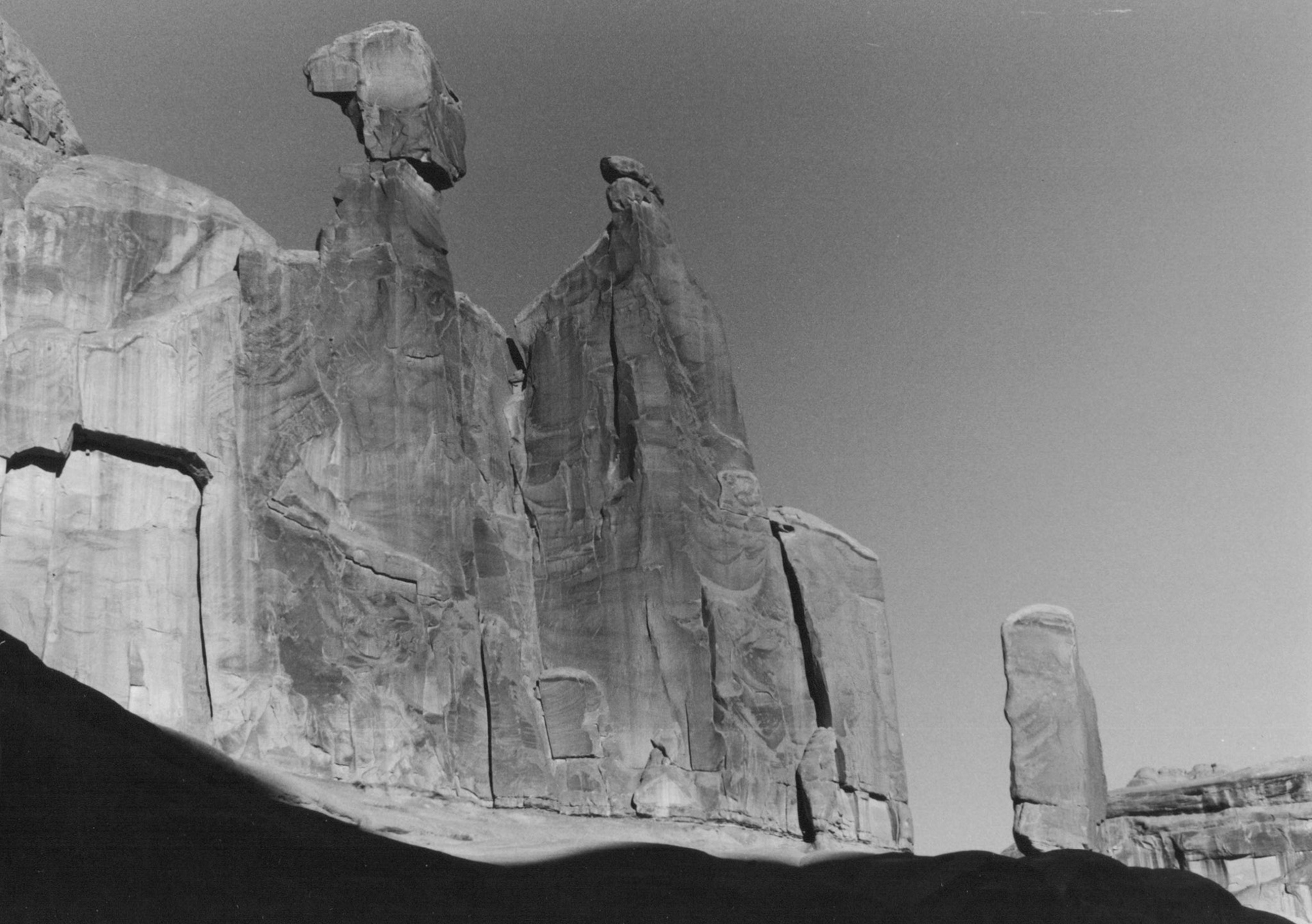 Courthouse Towers, Arches National Park, Utah