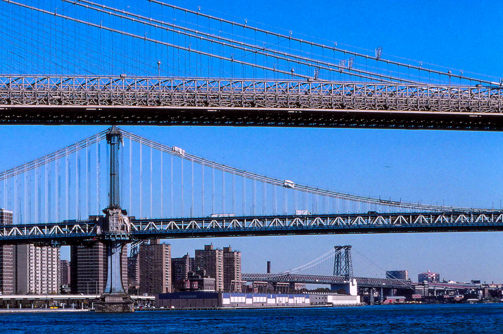 Brooklyn-, Manhattan- und Williamsburg Bridge (2000)