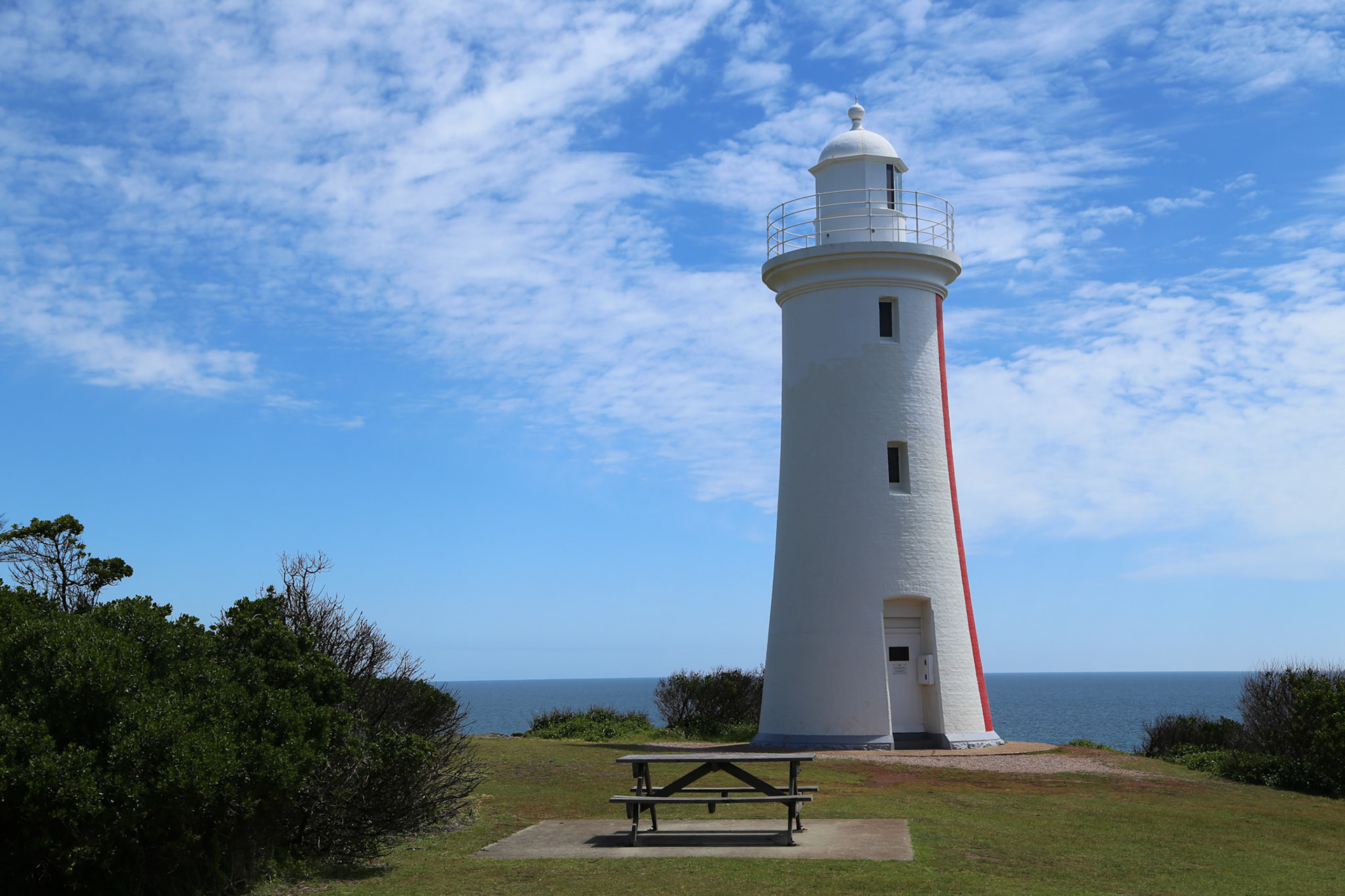 Mercey Bluff Lighthouse, Tasmania, Australia