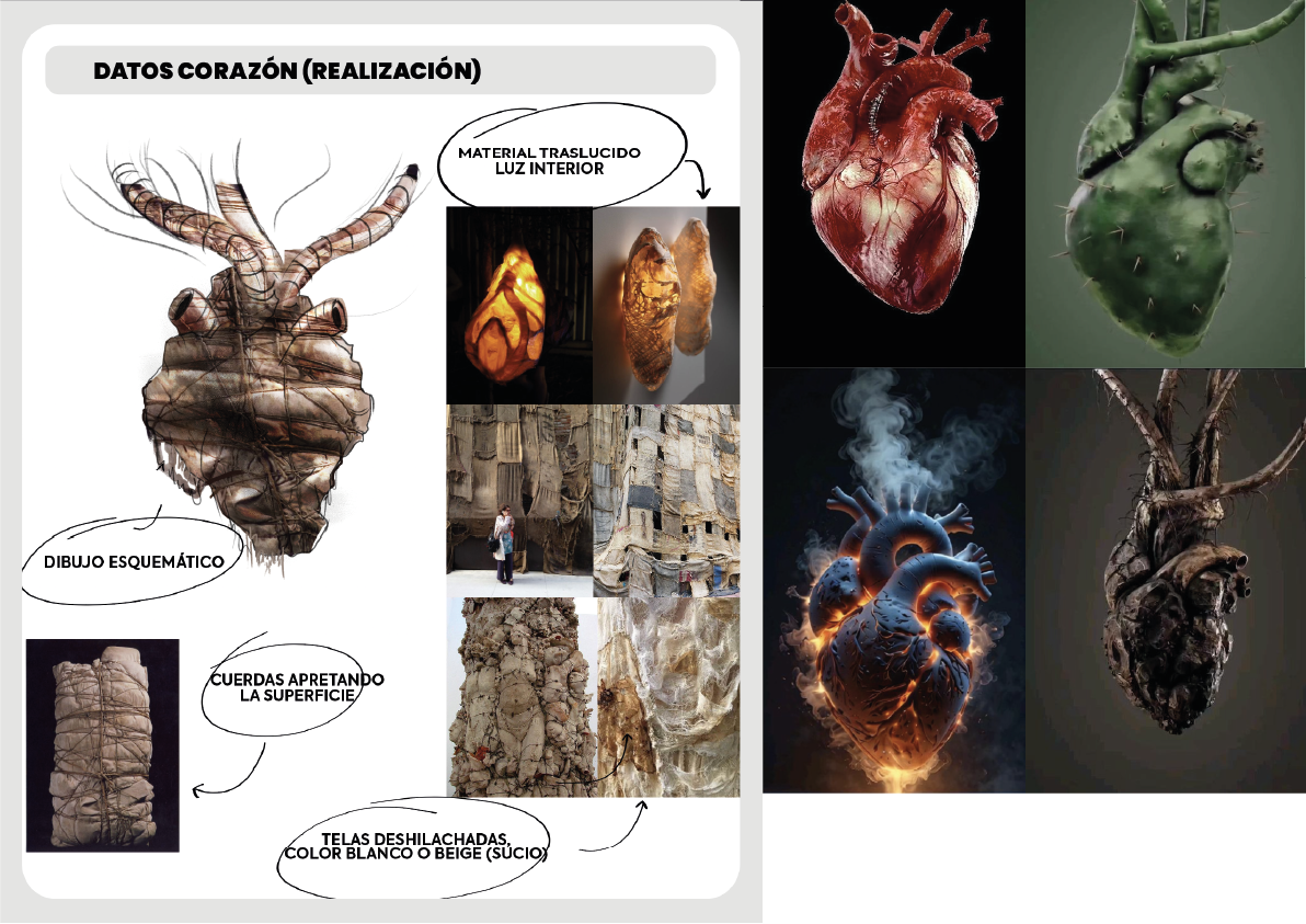 Central heart — Concept process