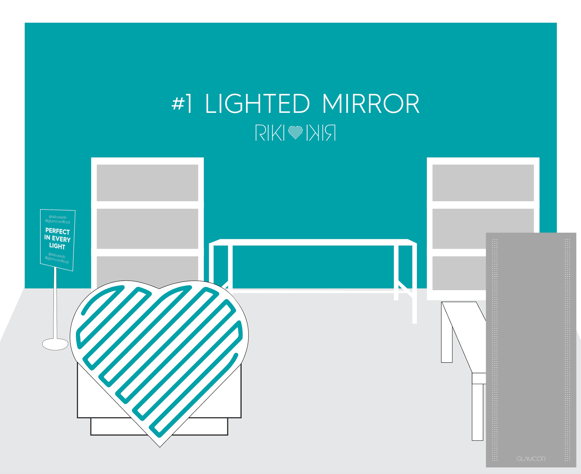 RIKILOVESRIKI Booth Mockup