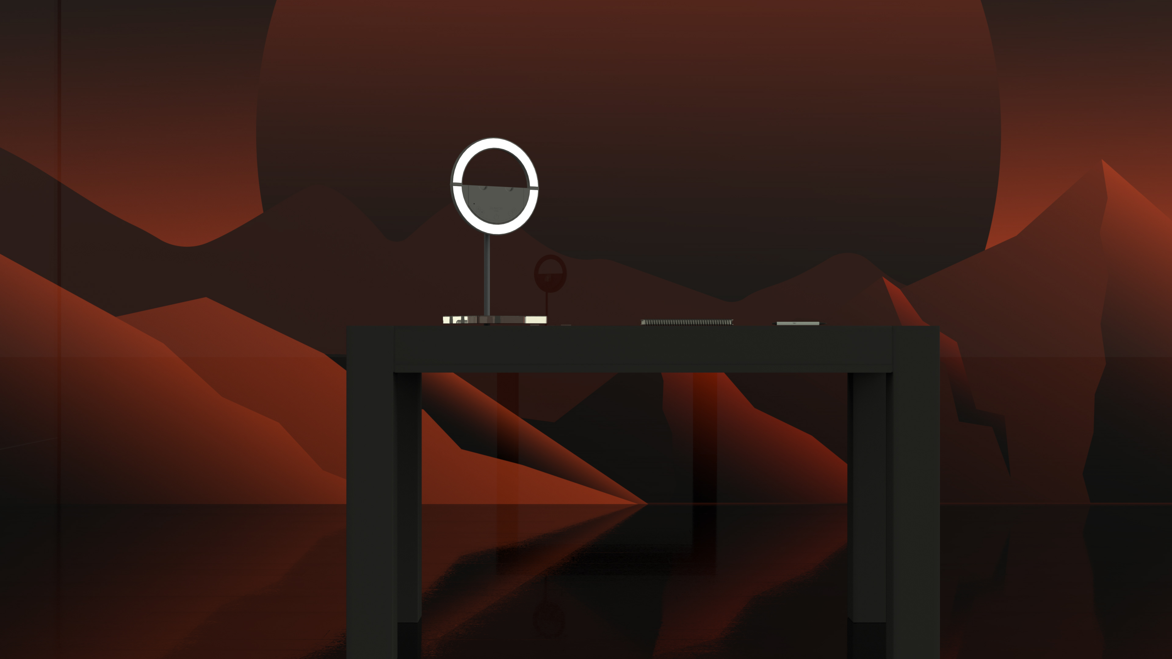 GLAMCOR - Sunrise Video Shoot - Set Design Mockup- View 2