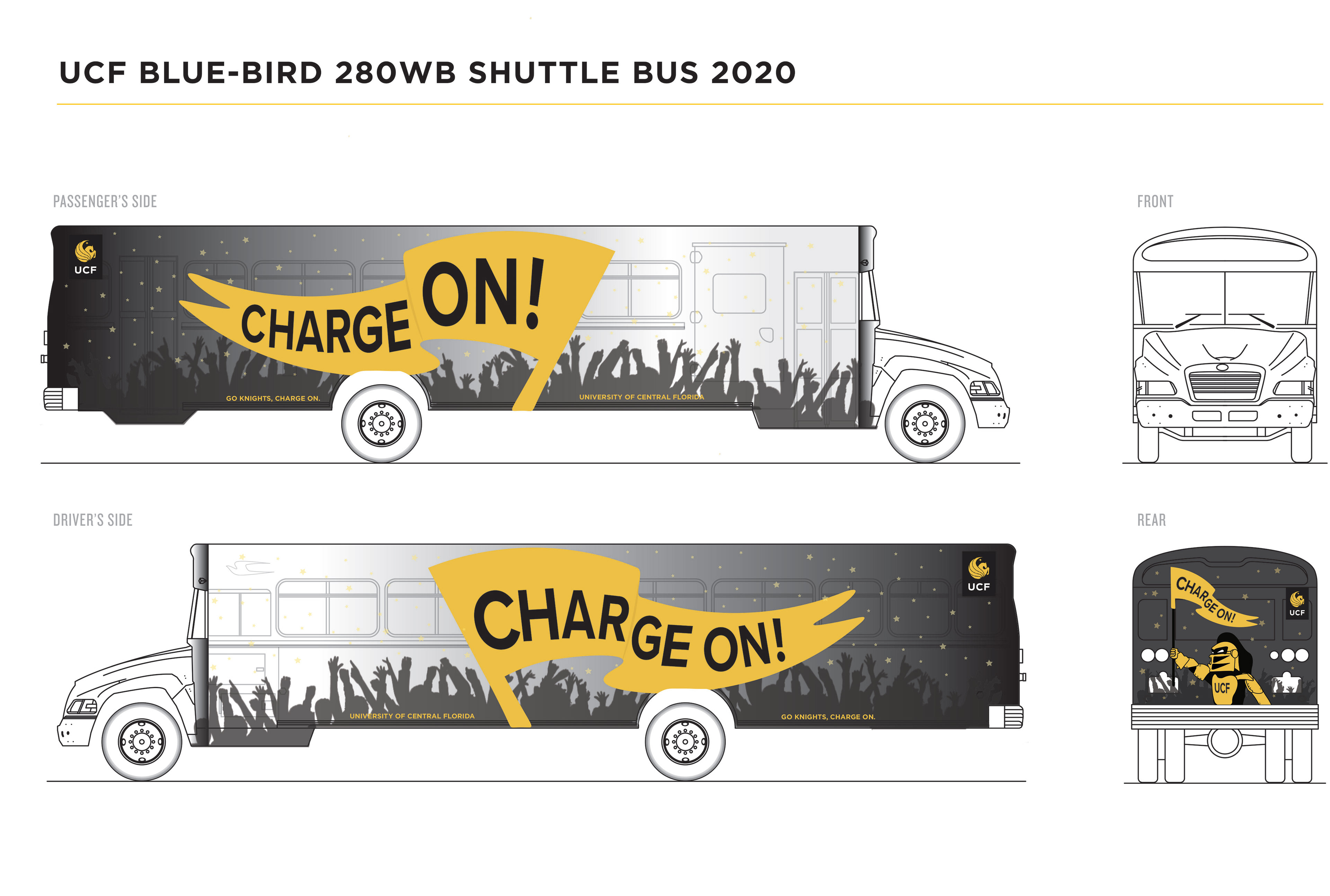 UCF BUS WRAP CONCEPT