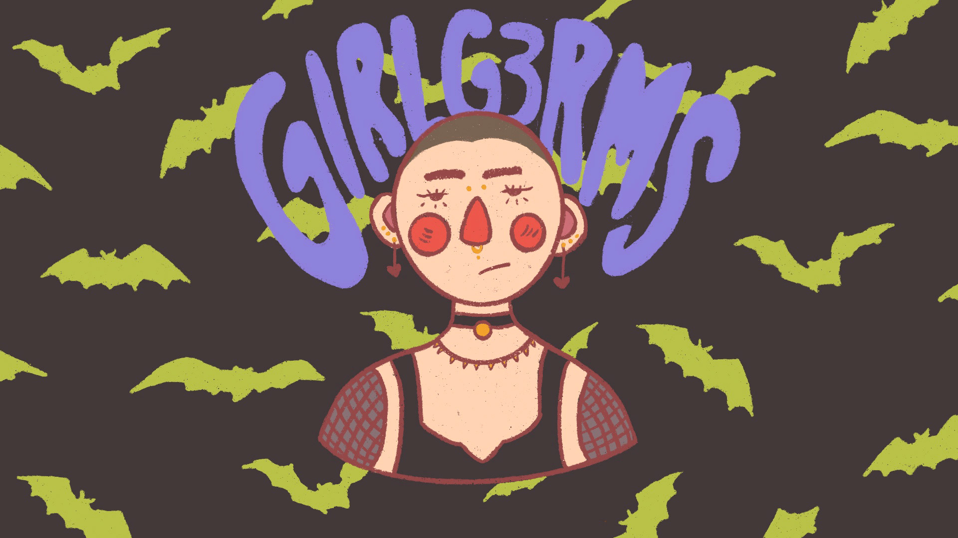 Freelance Illustration for @GirlG3rms