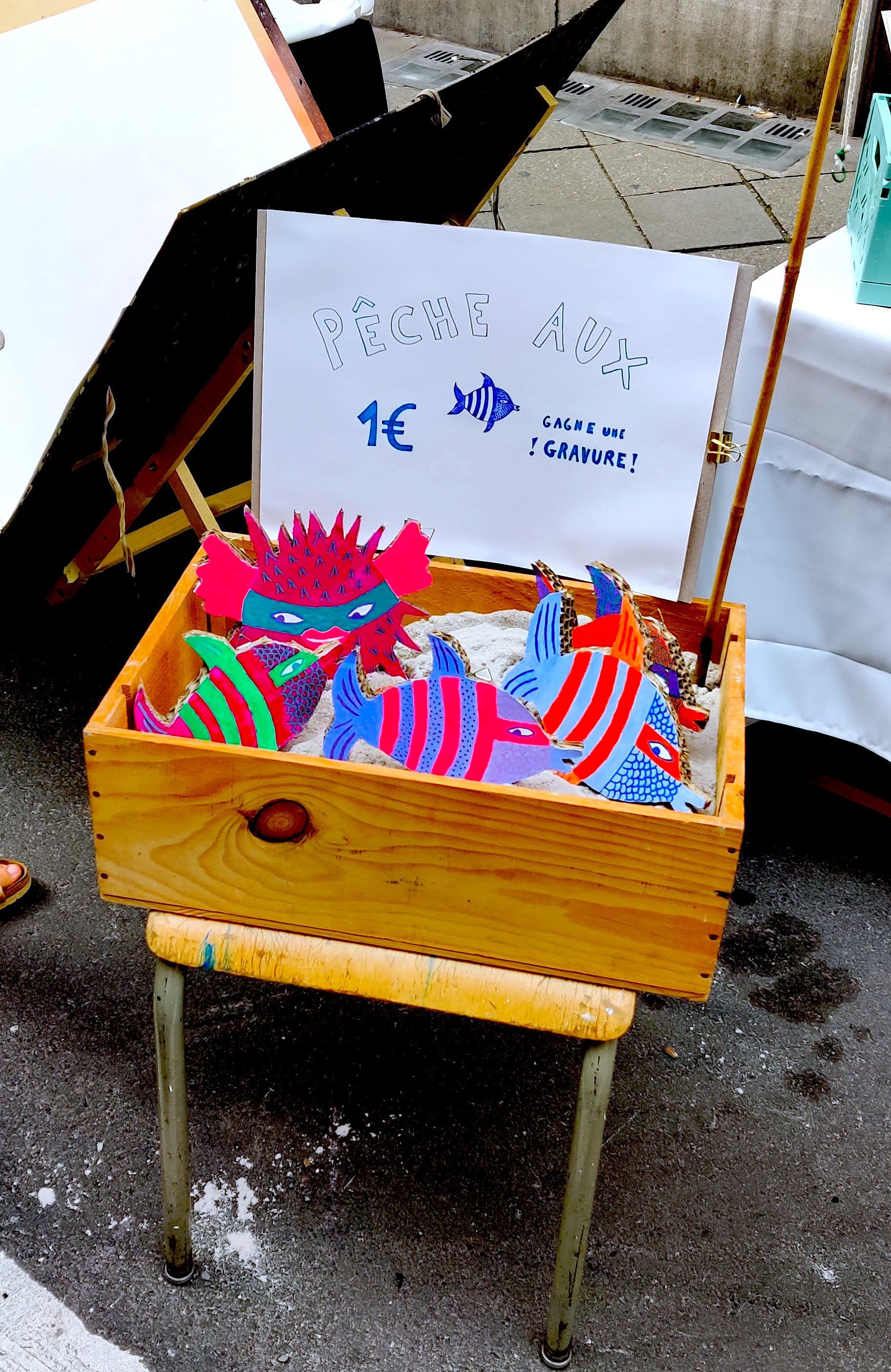La pêche aux poissons - Brocante 2023