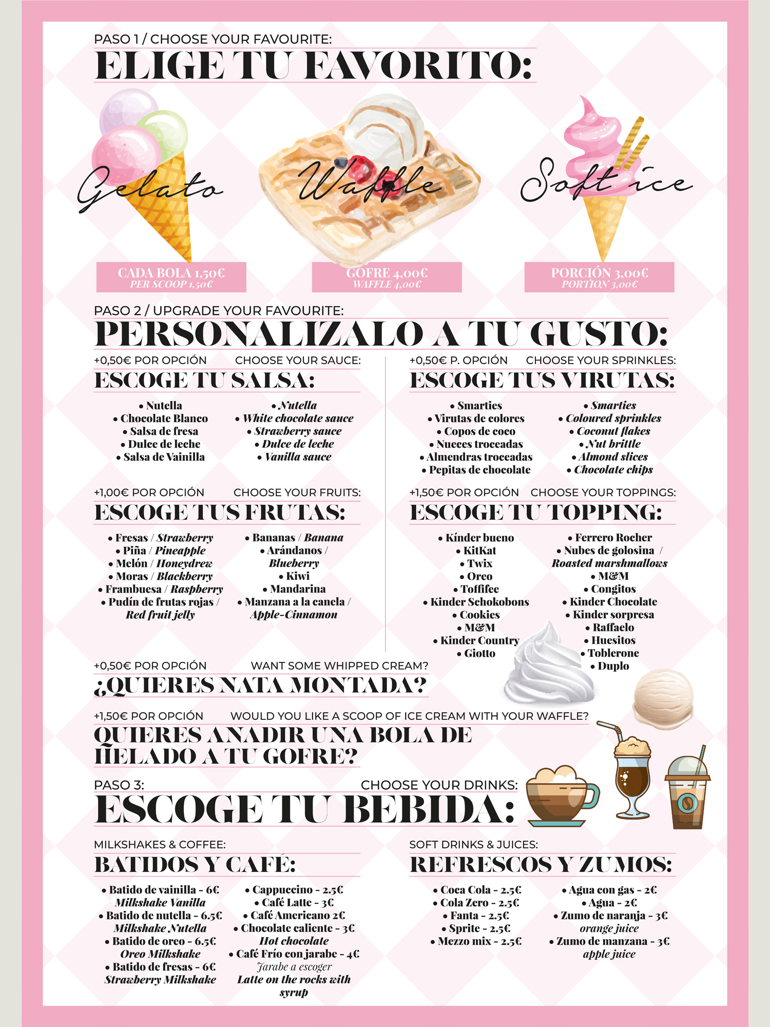 Menu Design