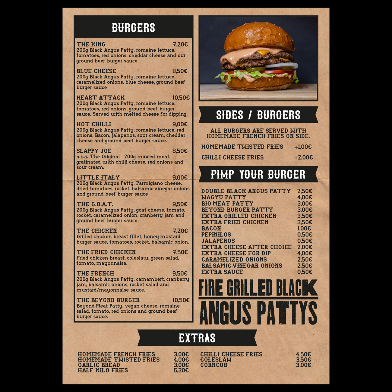Restaurant Menu Design