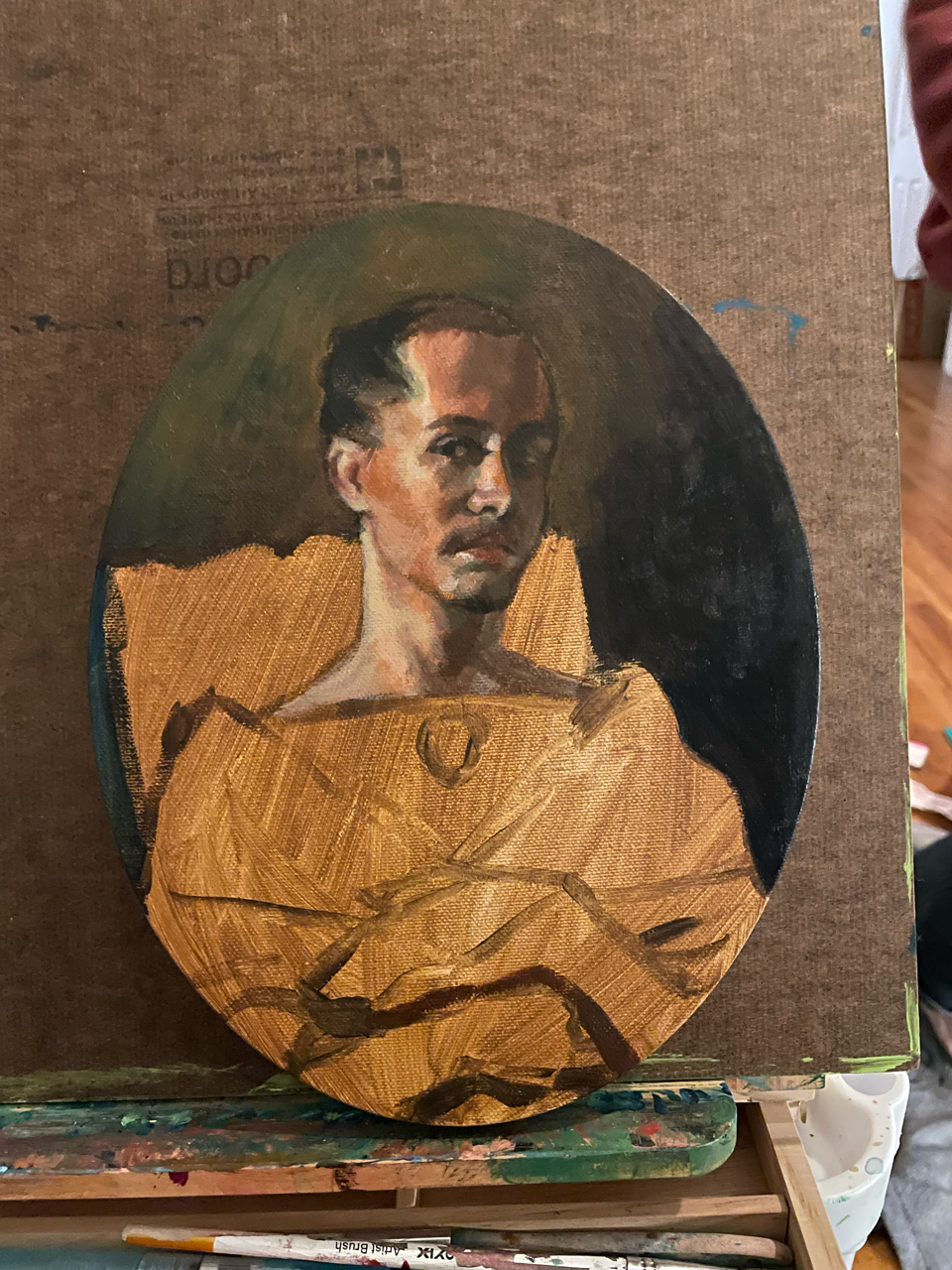 Portrait of Constance Dogooder (in progress)