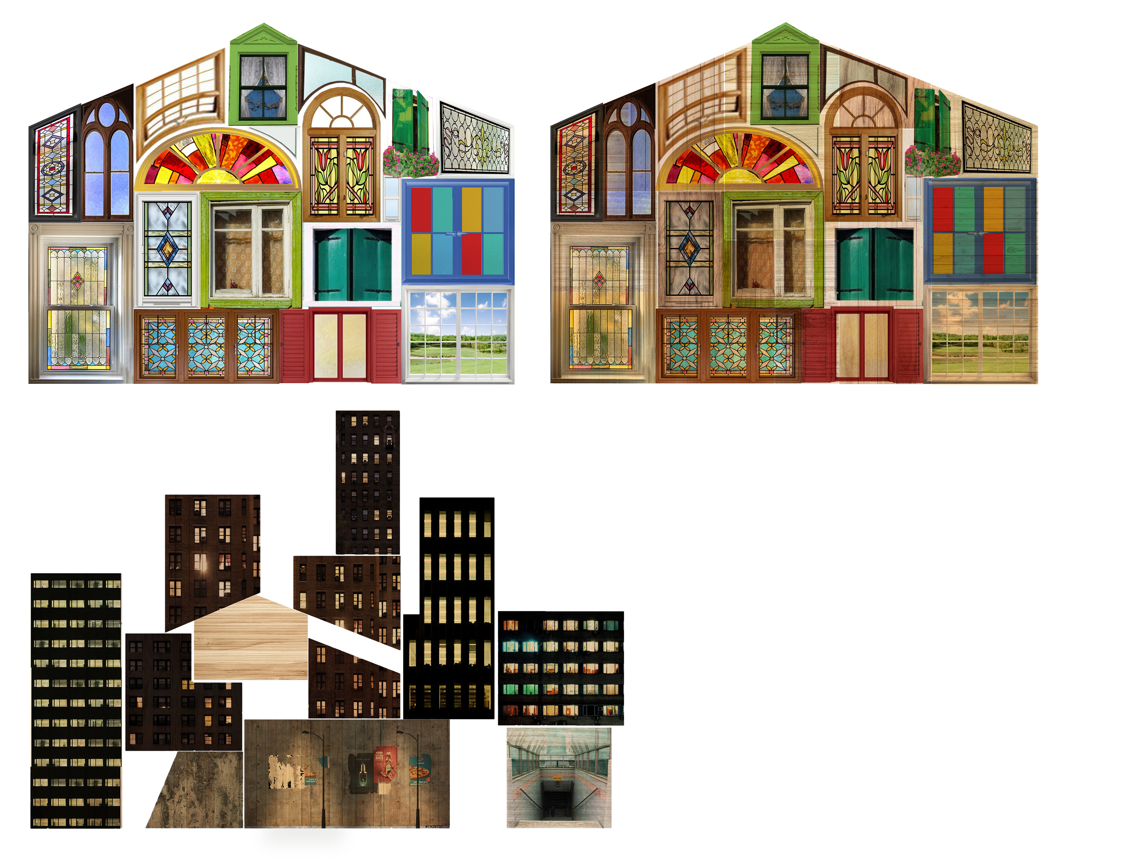 Scenic design proposal for new work