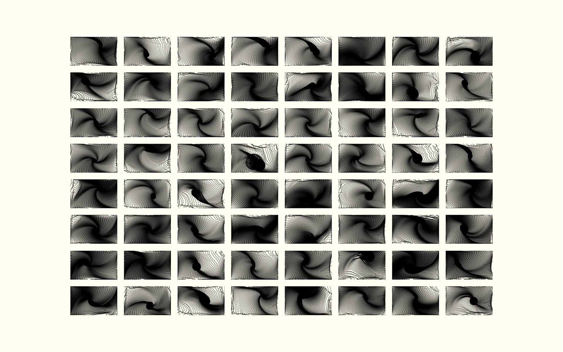 Uniform Expansive Shapes (almost unstable) | Computer Generated
