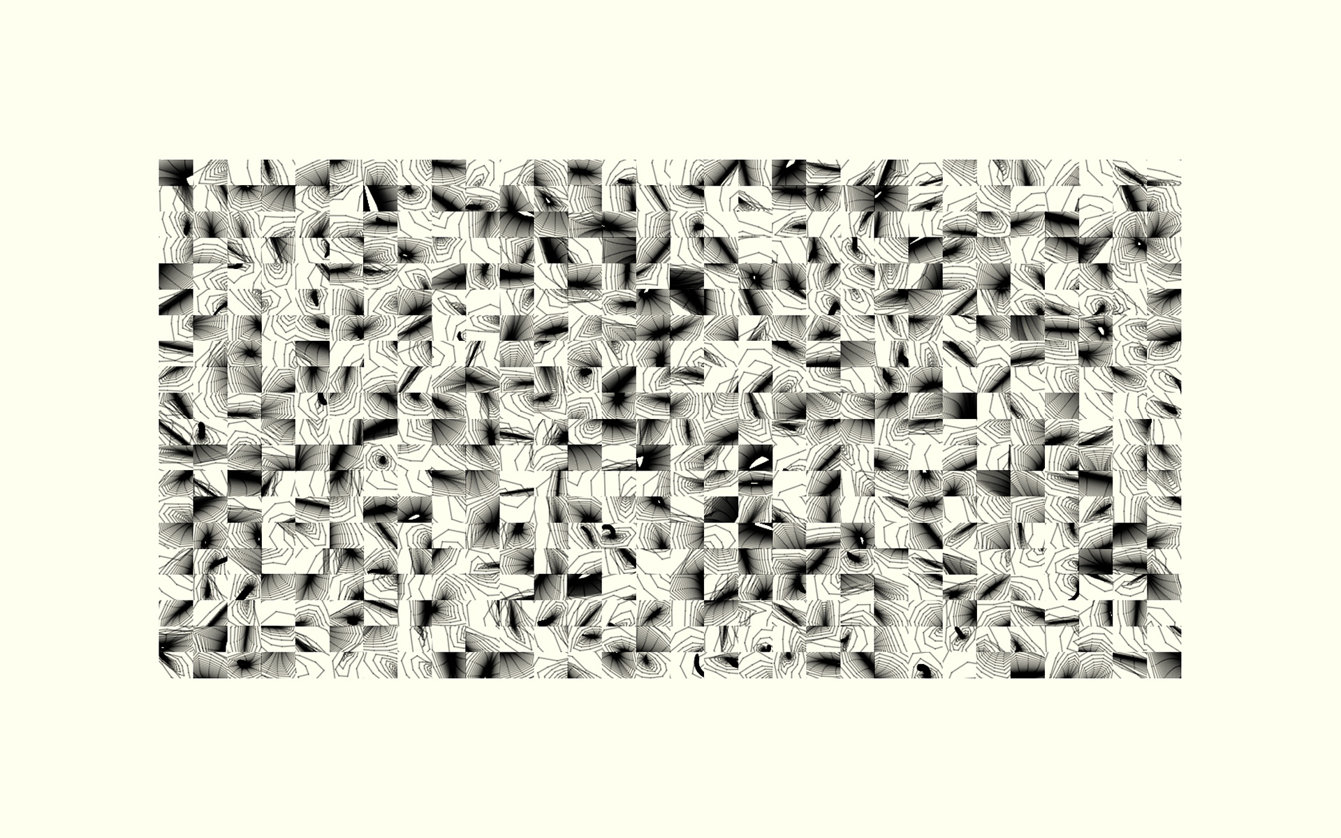 Uniform Expansive Shapes (chaotic) | Computer Generated