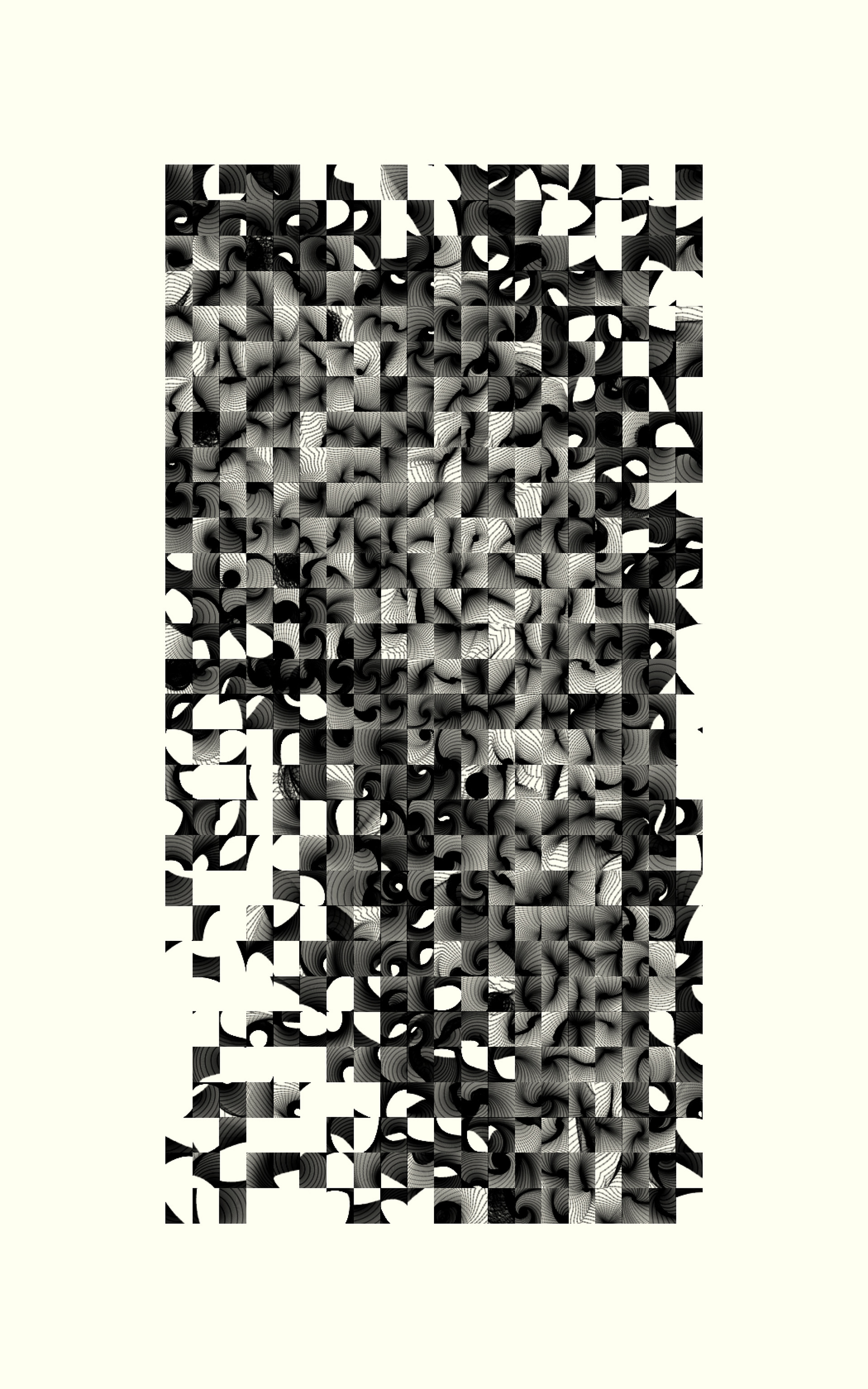Uniform Expansive Shapes (stable diagonal) | Computer Generated