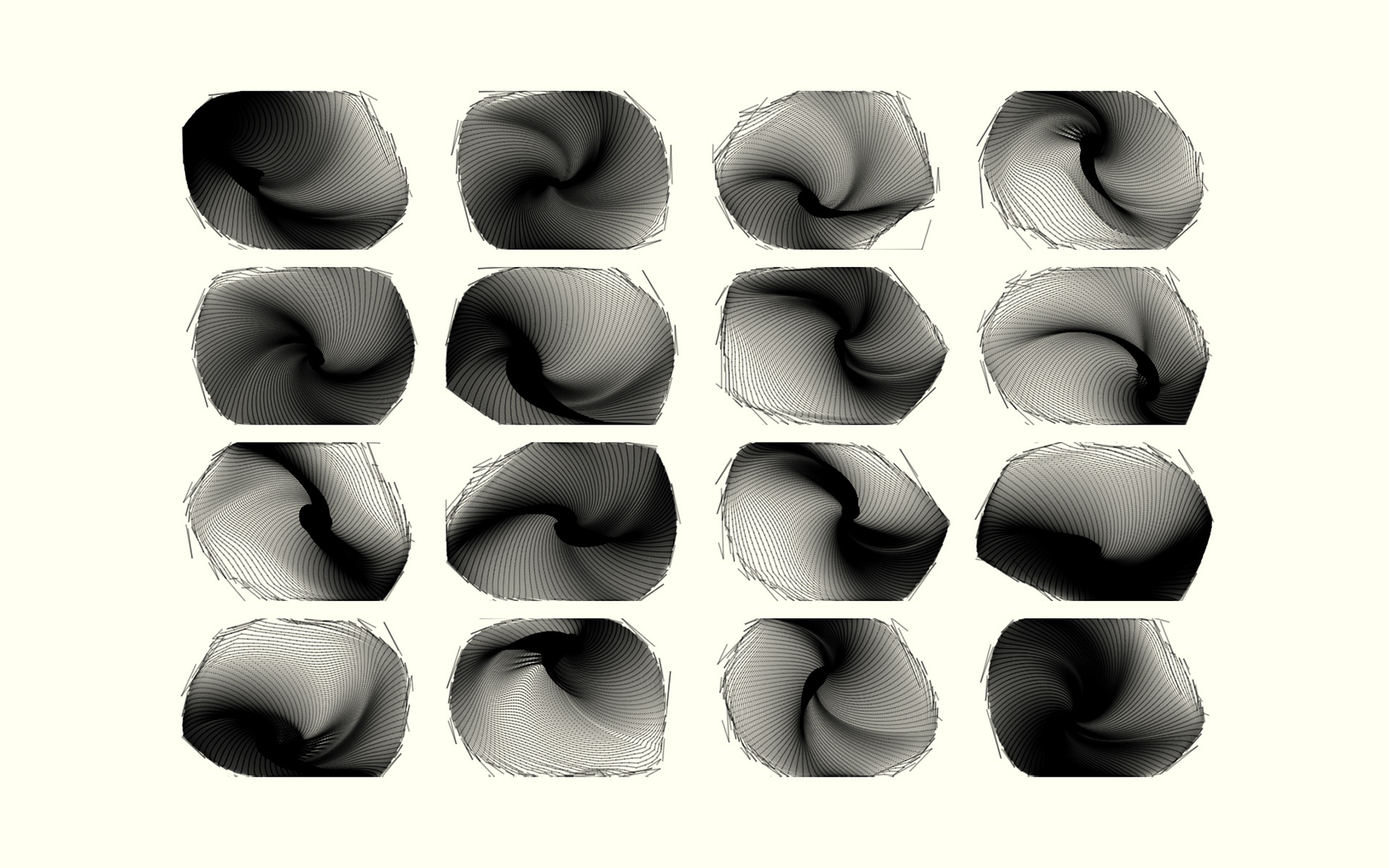 Uniform Expansive Shapes (globs) | Computer Generated