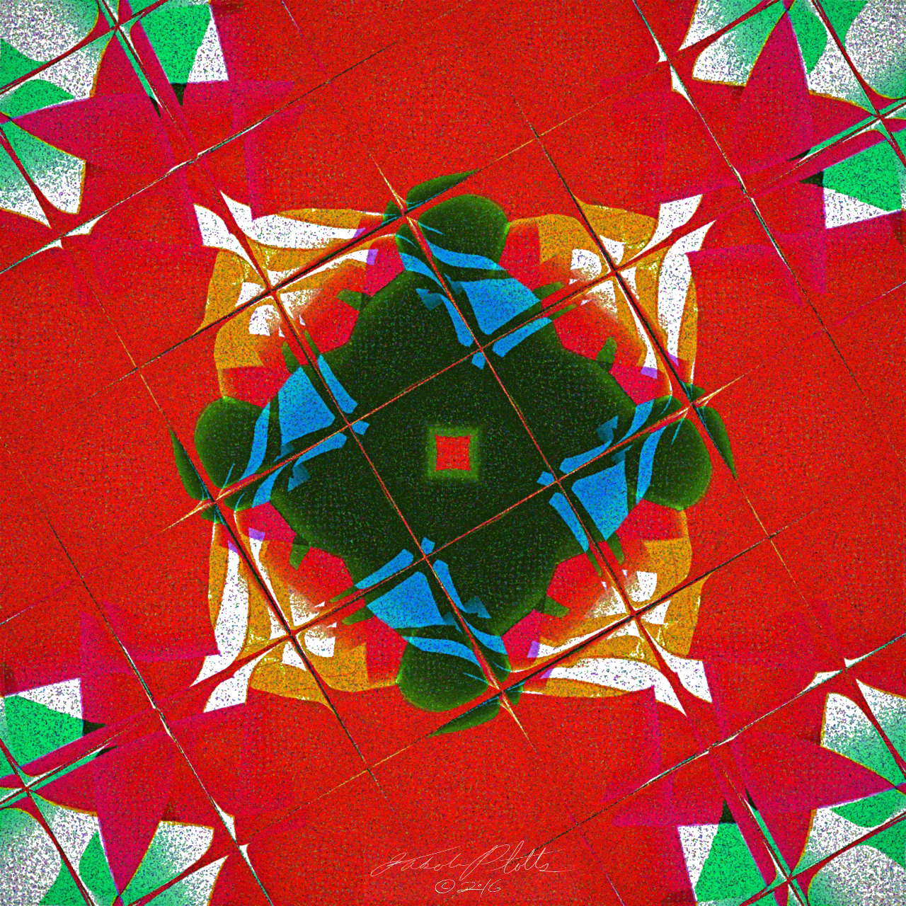 Sunny Pattern | Abstract Art