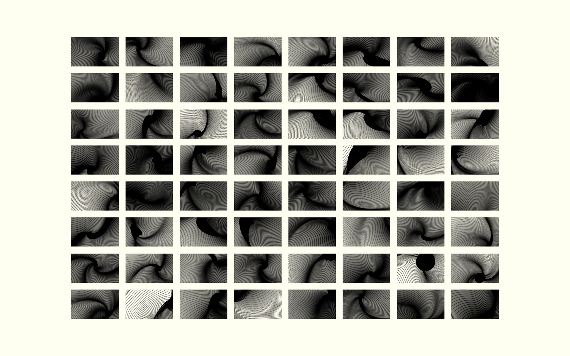 Uniform Expansive Shapes (stable) | Computer Generated