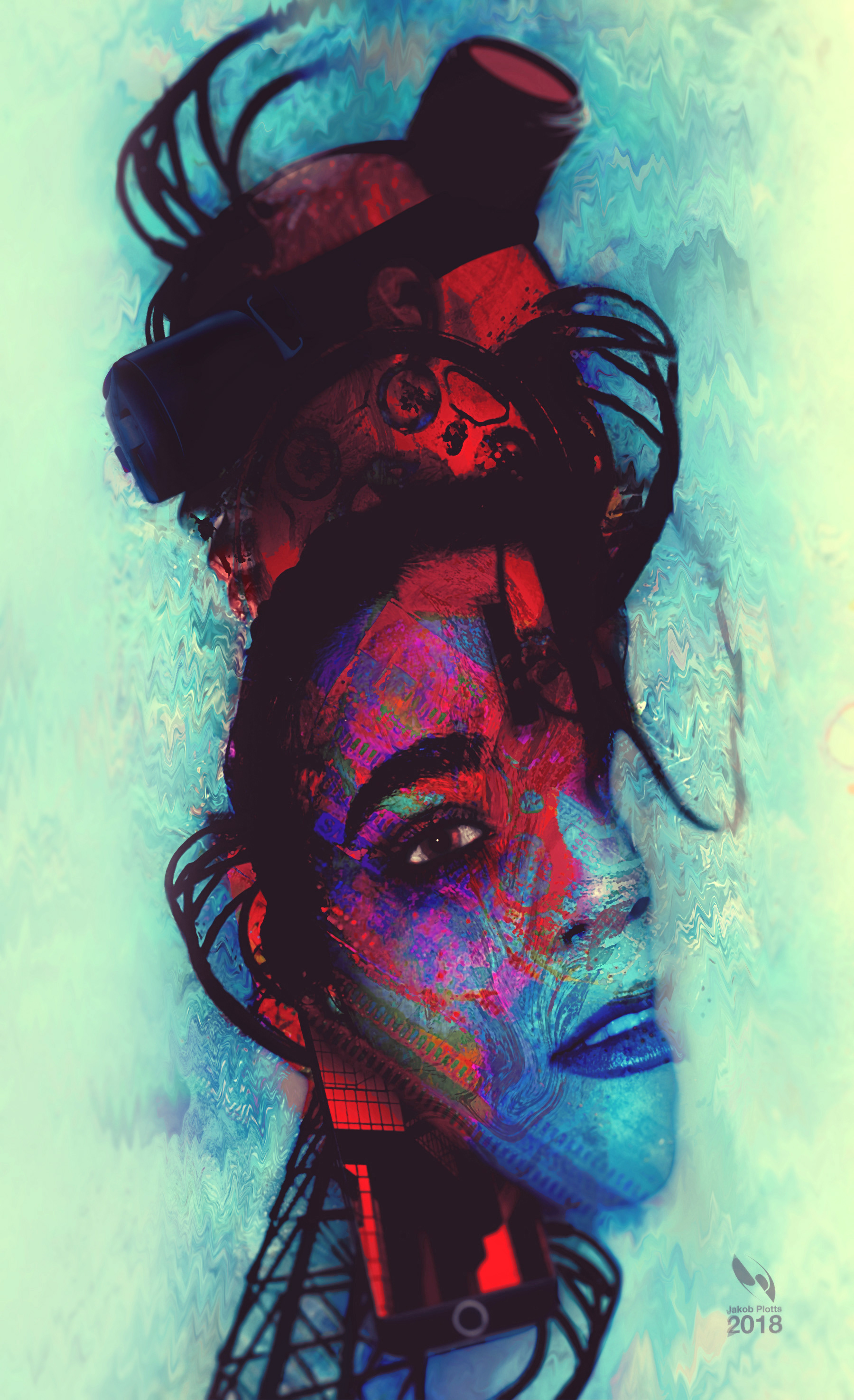 Integrated (without dye) | Surrealist Art