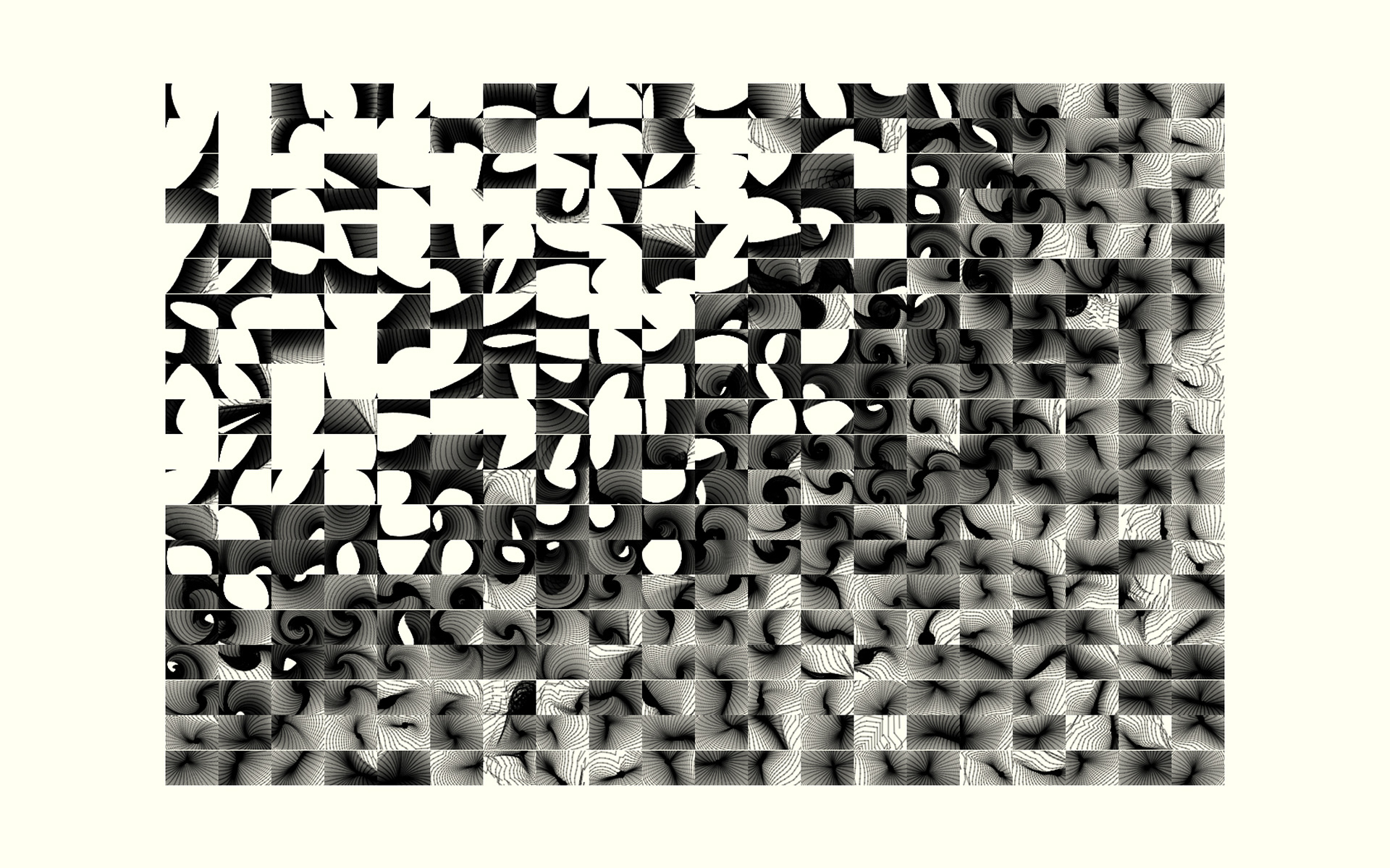 Uniform Expansive Shapes (chaotic edge) | Computer Generated