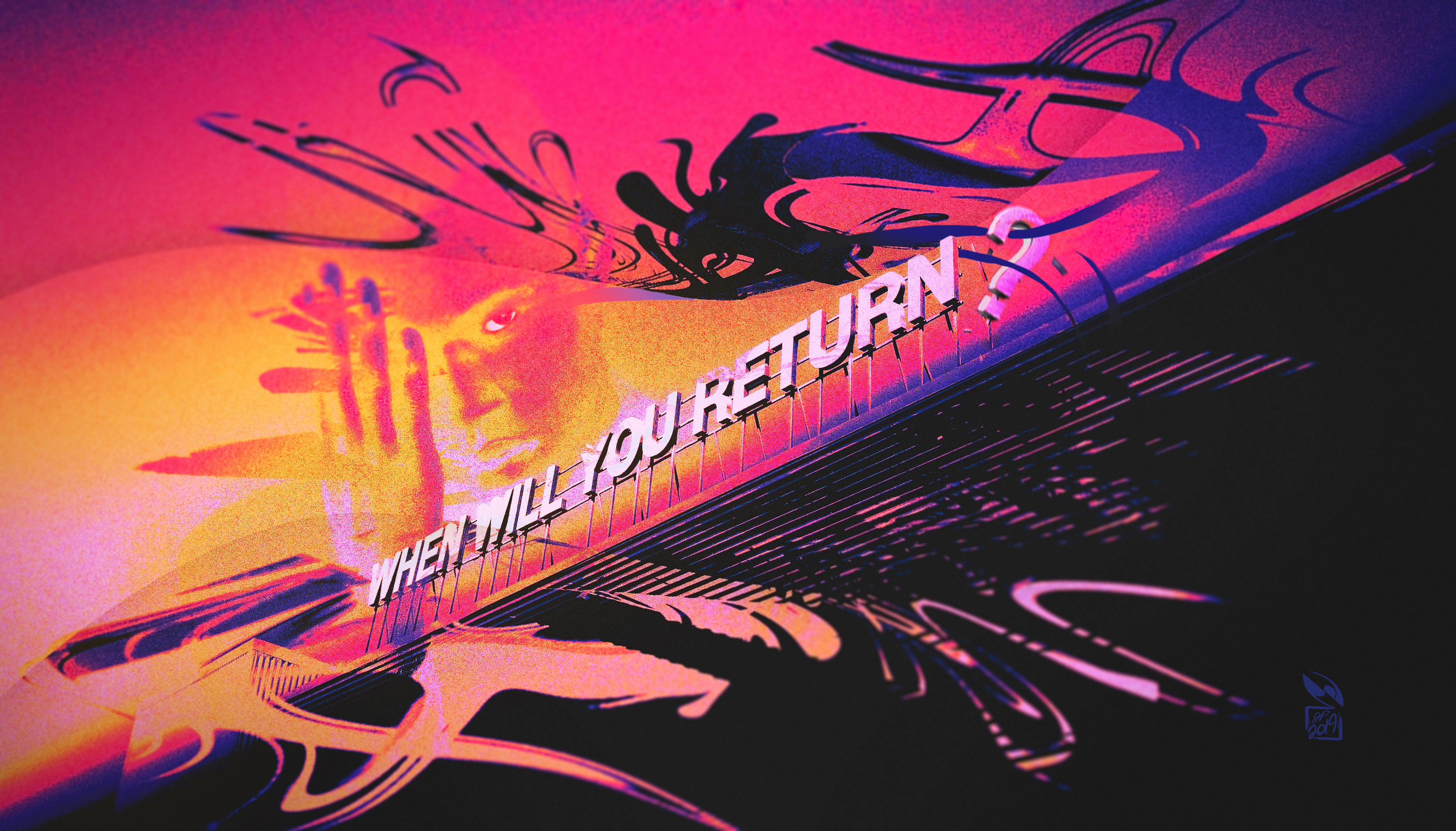 When Will You Return? | Abstract Art