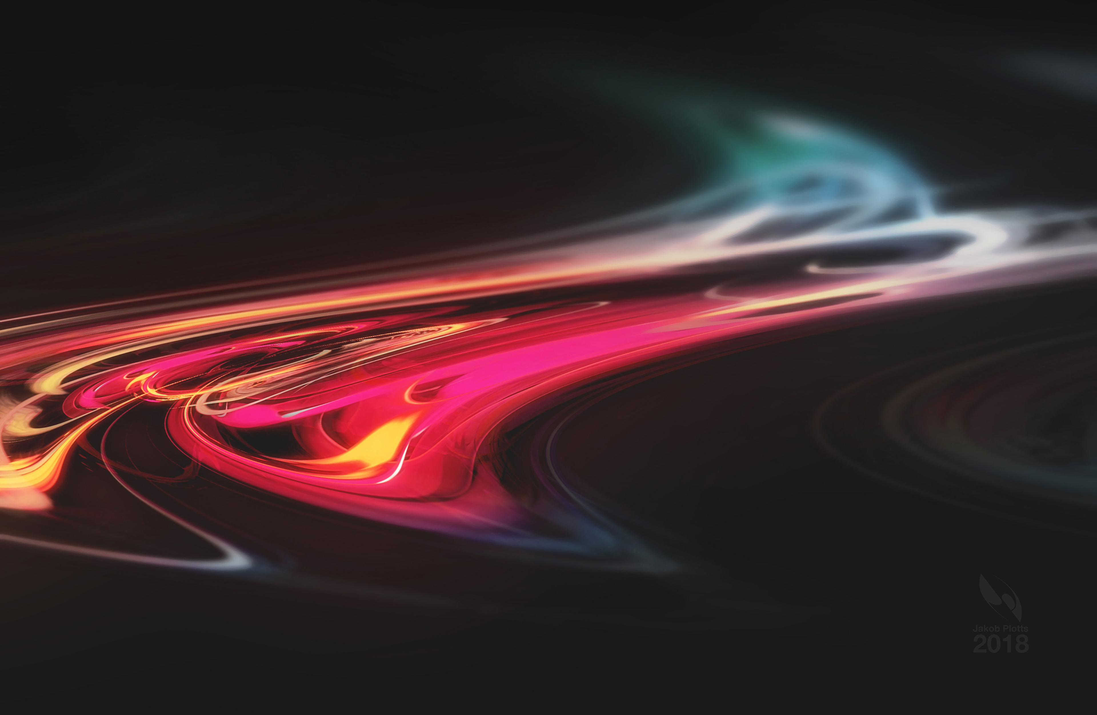 Molten Swirls 1 | Abstract Art
