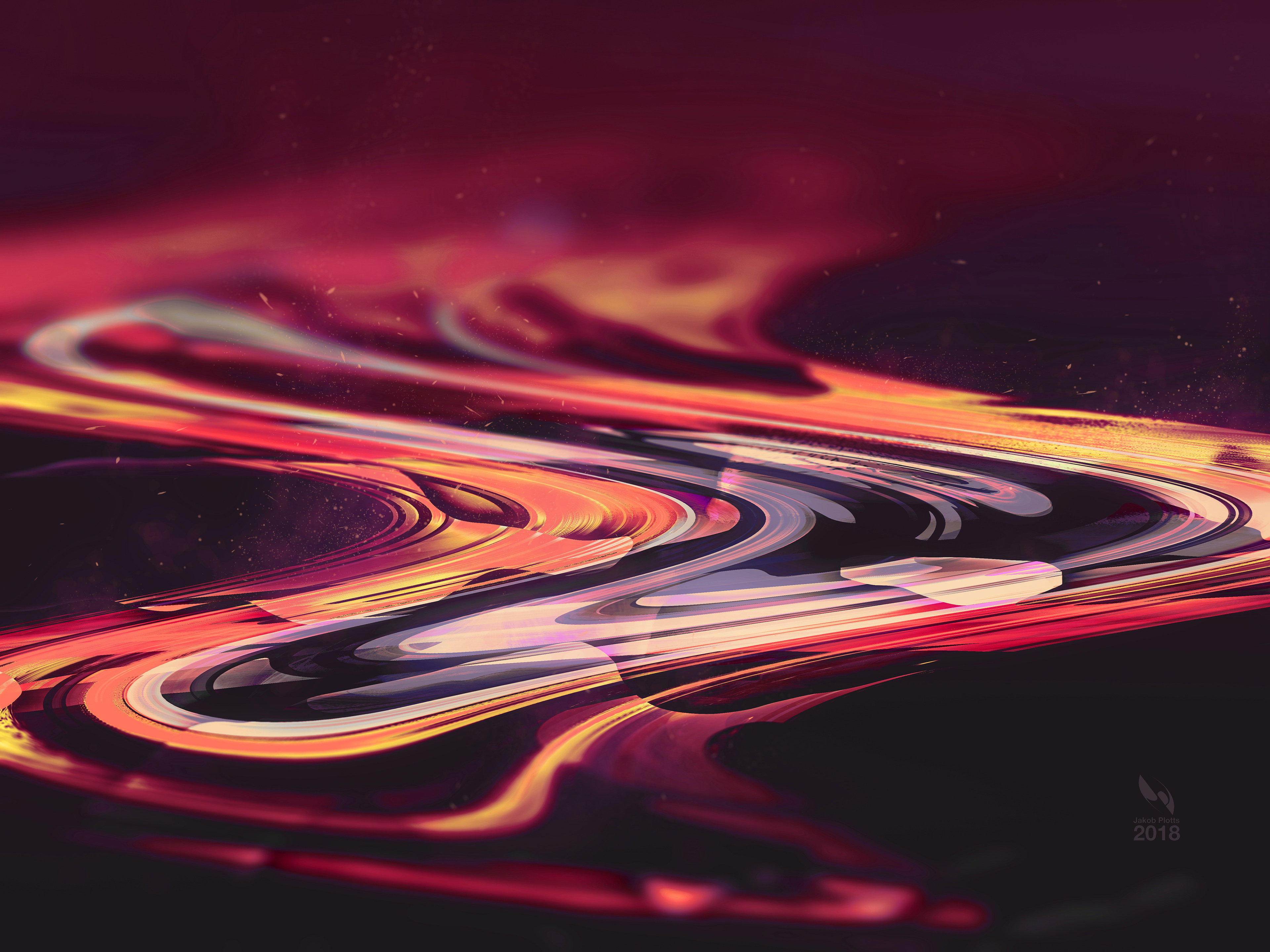Searing 1 | Abstract Art
