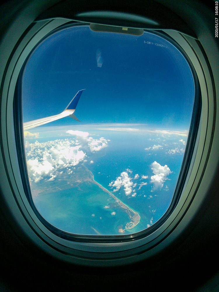 The Caribbean from the air
