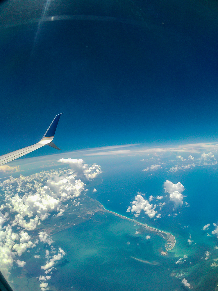 The Caribbean from the air