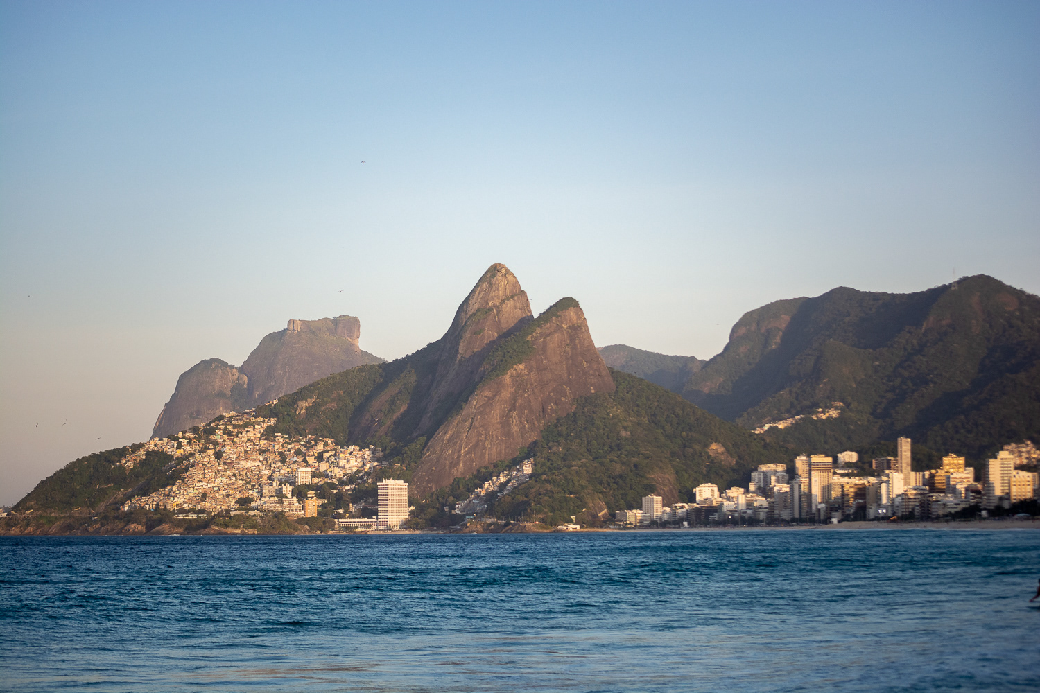The 2 Brothers mountain at Leblon